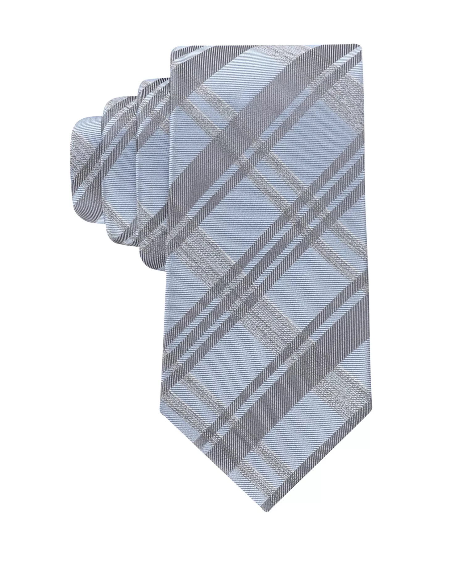 Men's Layla Plaid Classic Tie - Blue - NO SIZE