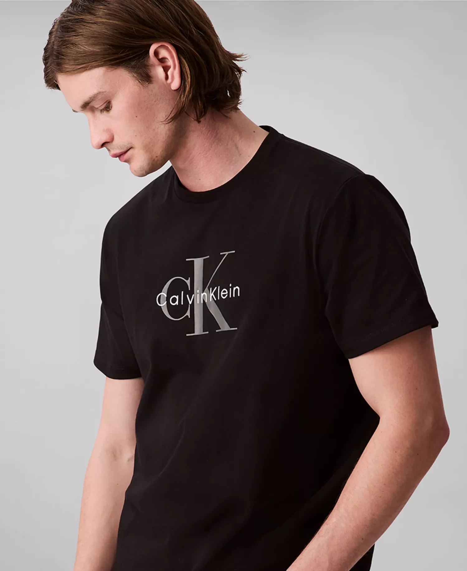 Monogram Logo Tee - Black - 2XL