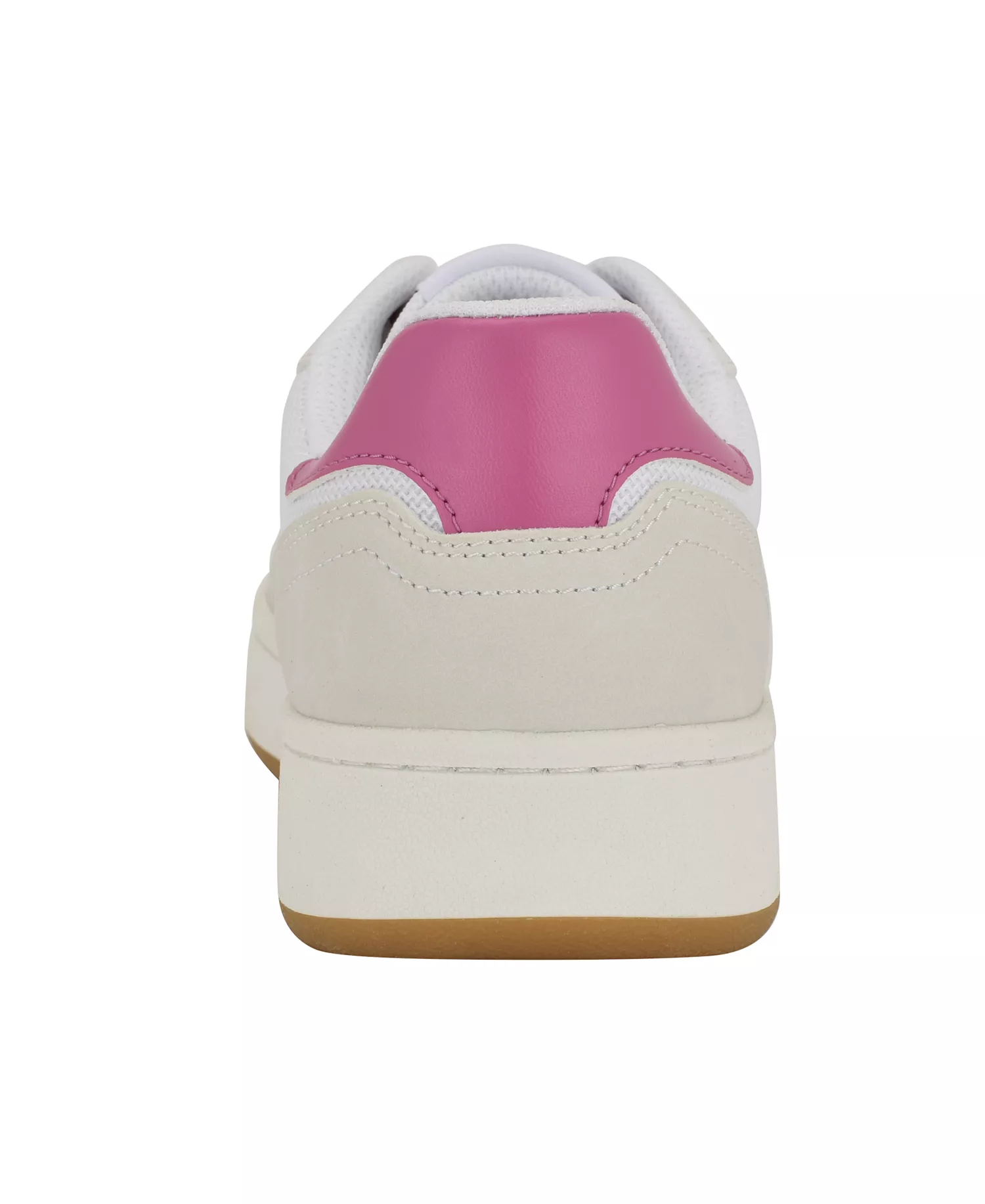 Women's Neenha Signature Logo Lace-Up Sneakers - Pink/White - 10M