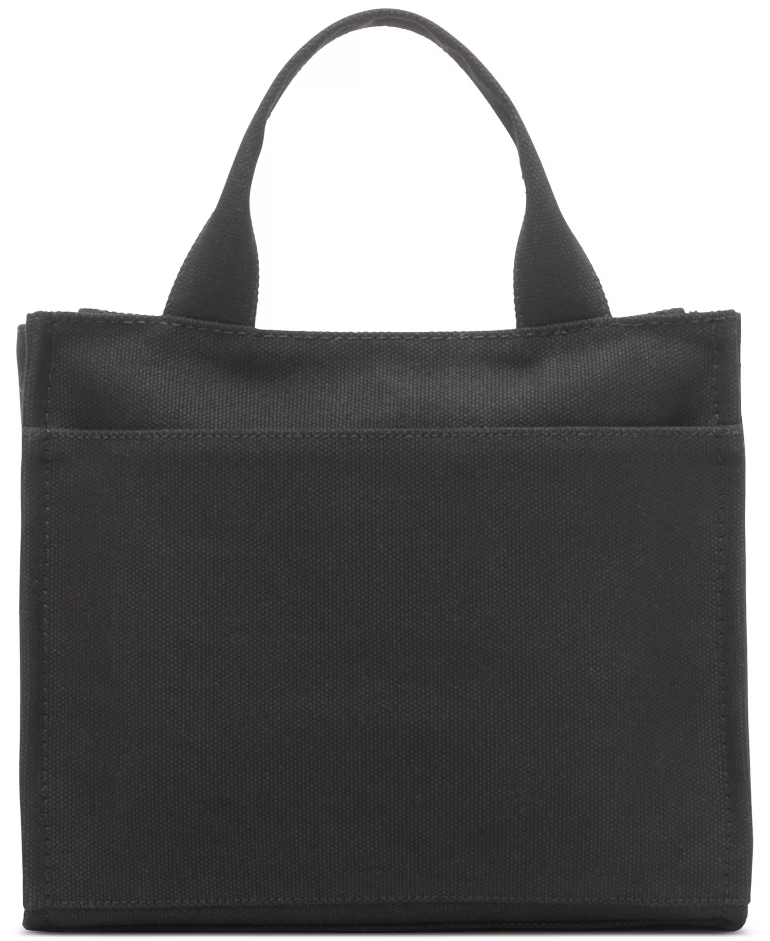 Hadlee Canvas Medium Tote  - Black/ Sliver - NO SIZE