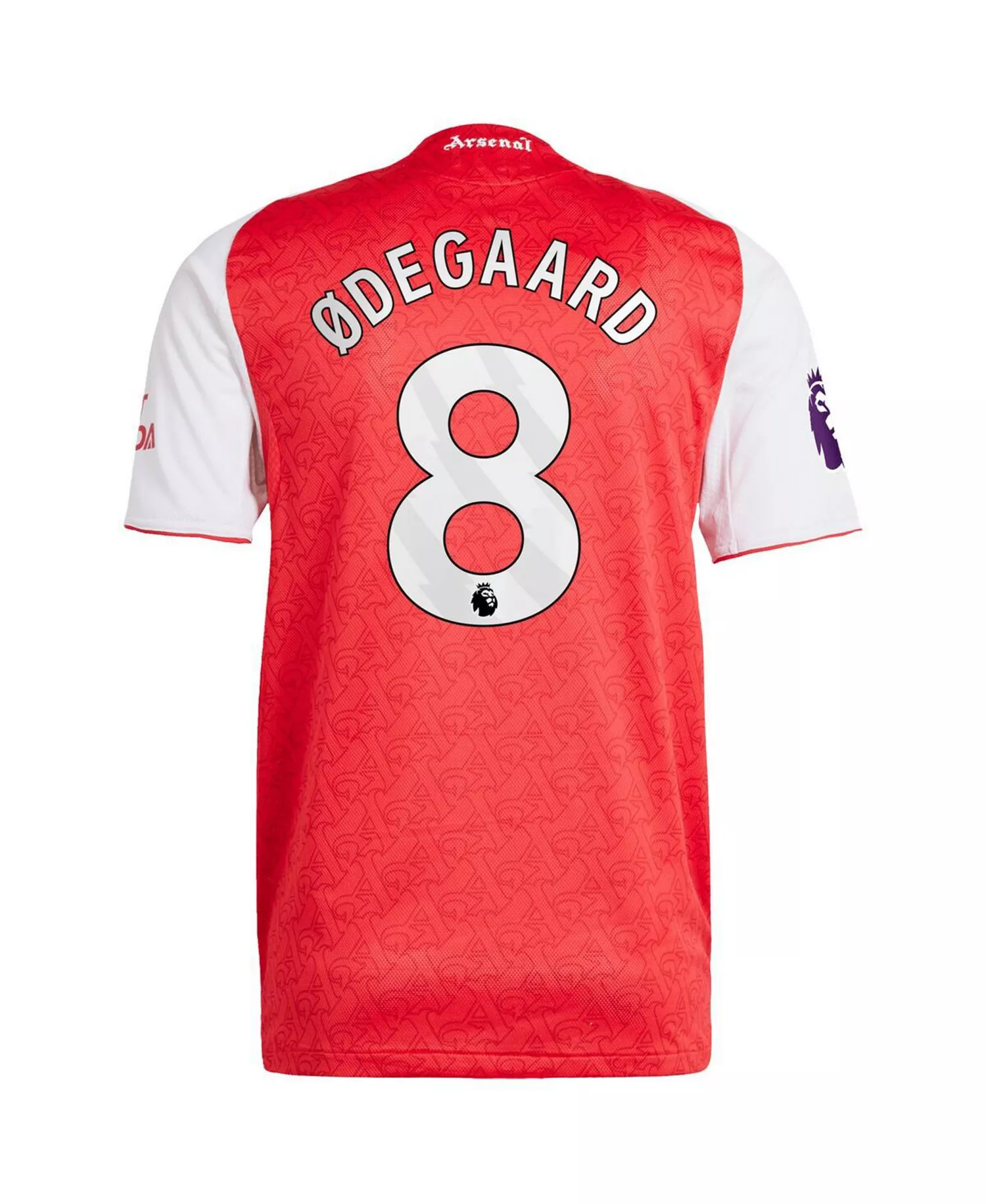 Men's Martin Ødegaard Red Arsenal 2025/26 Home Authentic Player Jersey - Red - 2XL