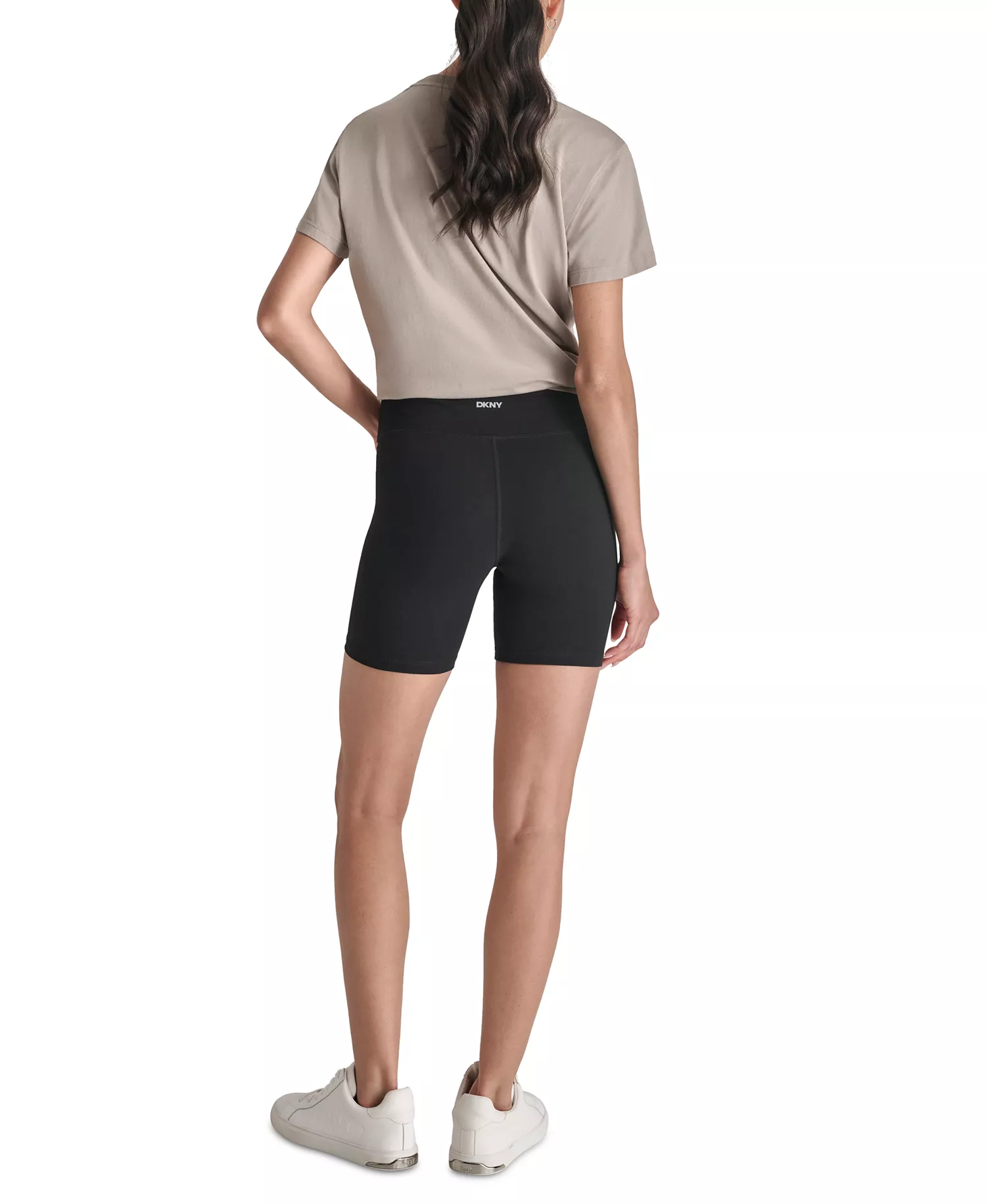 Women's Studded Logo Bike Shorts - Black - L