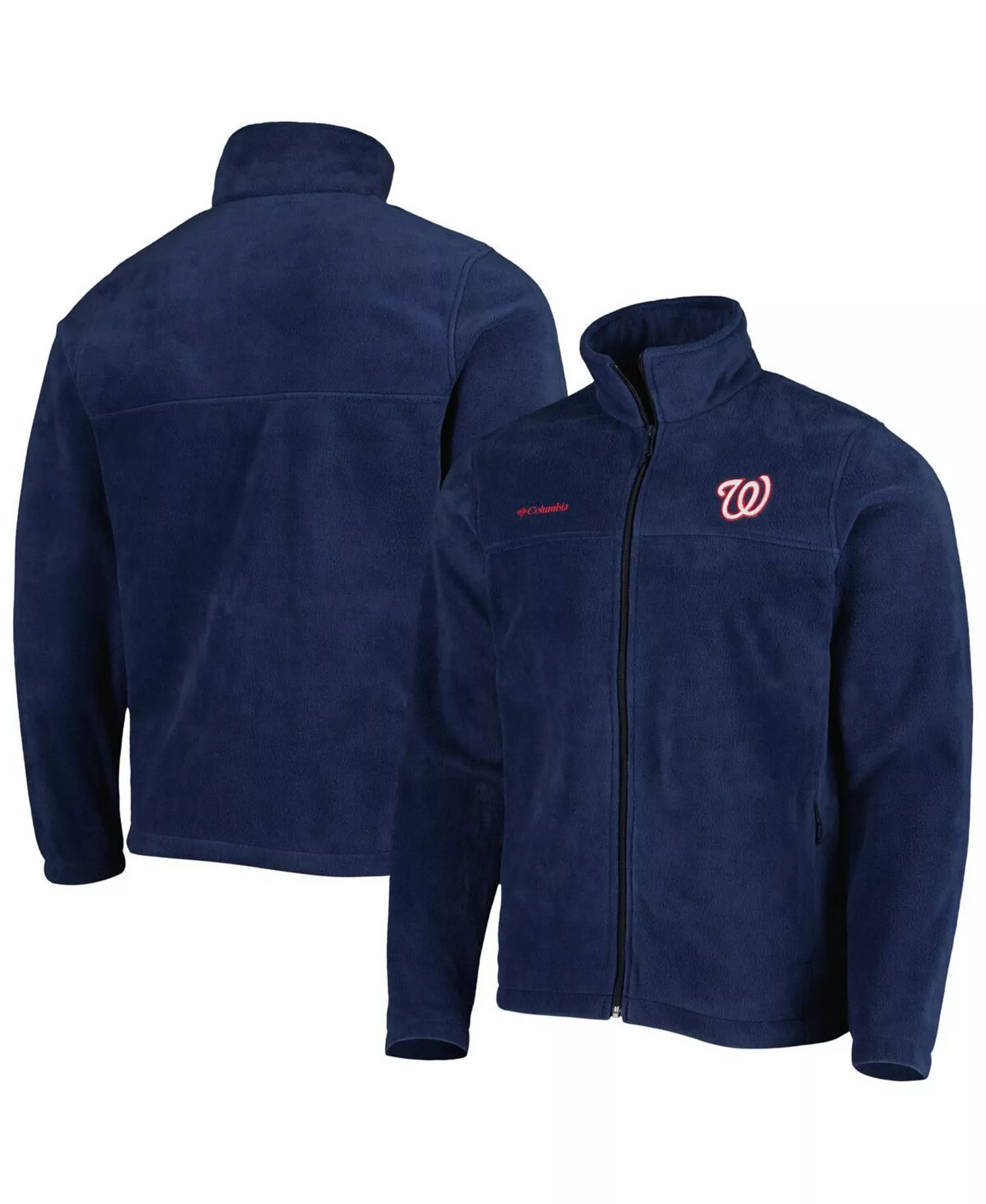 Men's Navy Washington Nationals Steens Mountain Full-Zip Jacket - Navy - 2XL