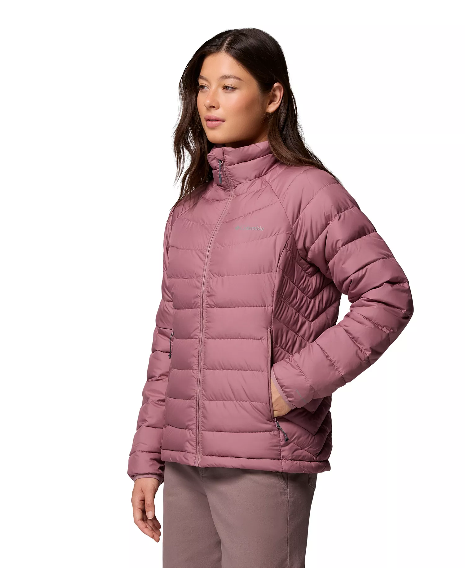Women's Powder Lite II Full Zip Jacket - Black - L