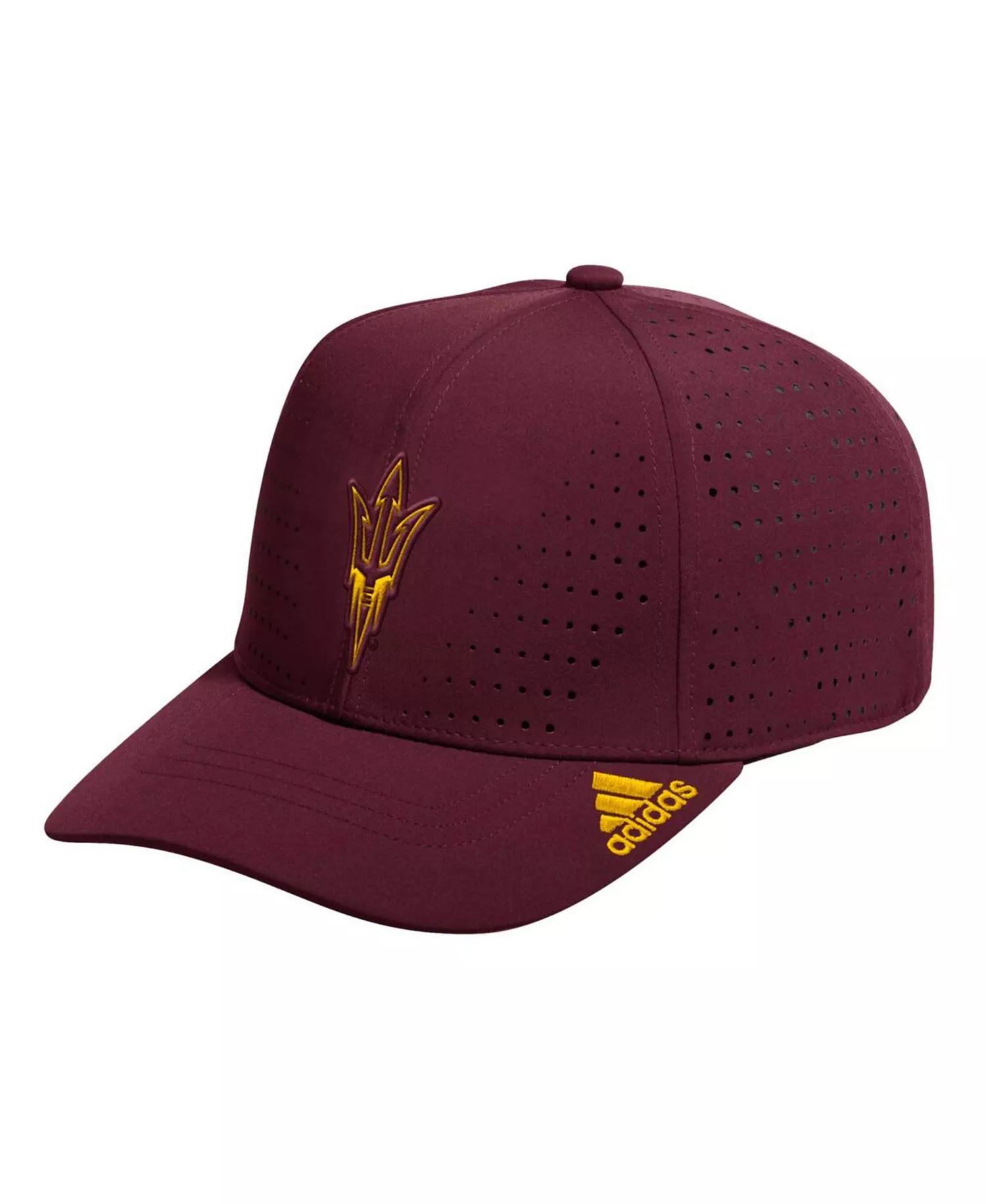 Men's Maroon Arizona State Sun Devils Locker Room Perforated Adjustable Hat - Maroon - ONE SIZE