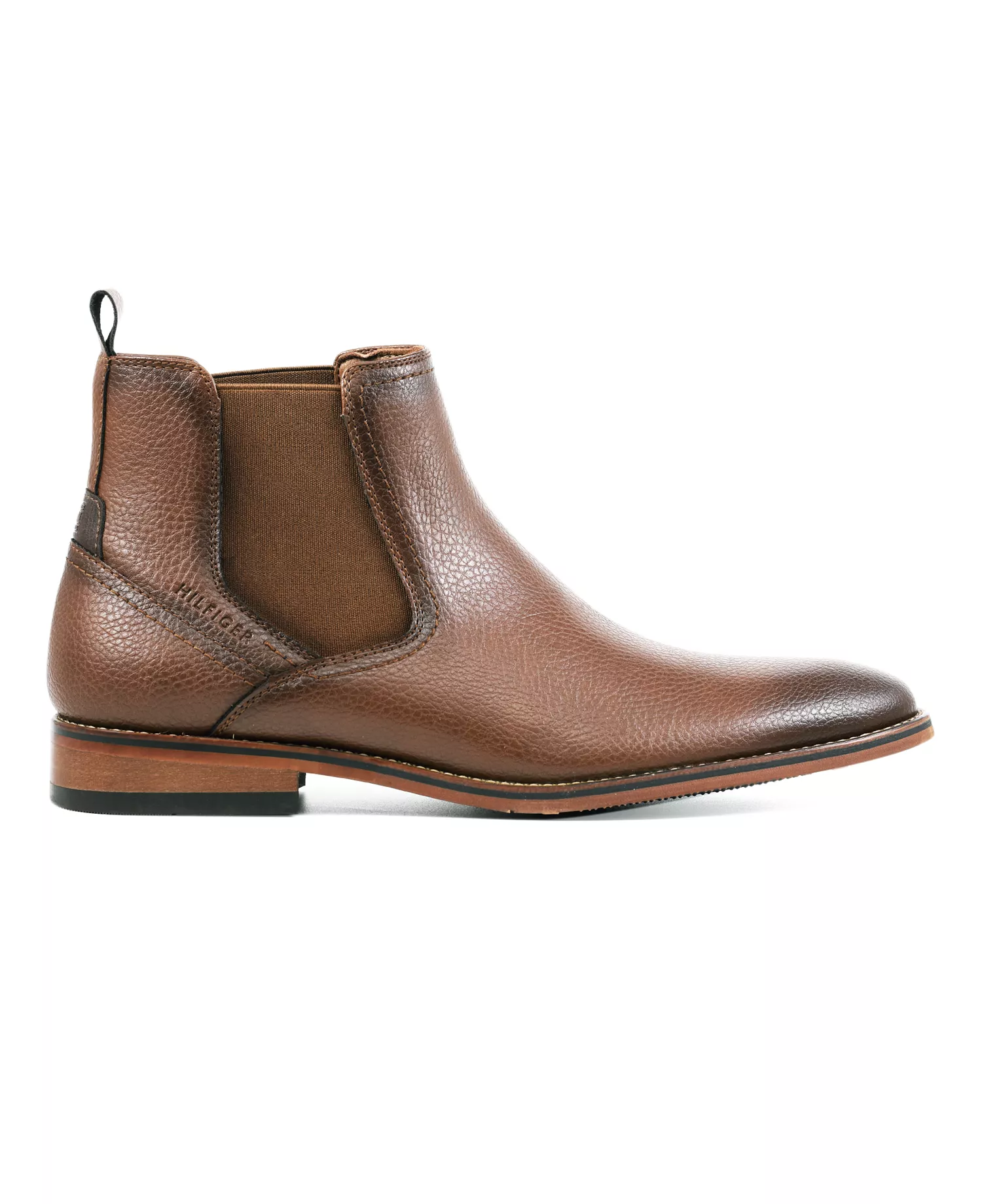 Men's Berton Low Shaft Chelsea Boots - Cognac - 11M