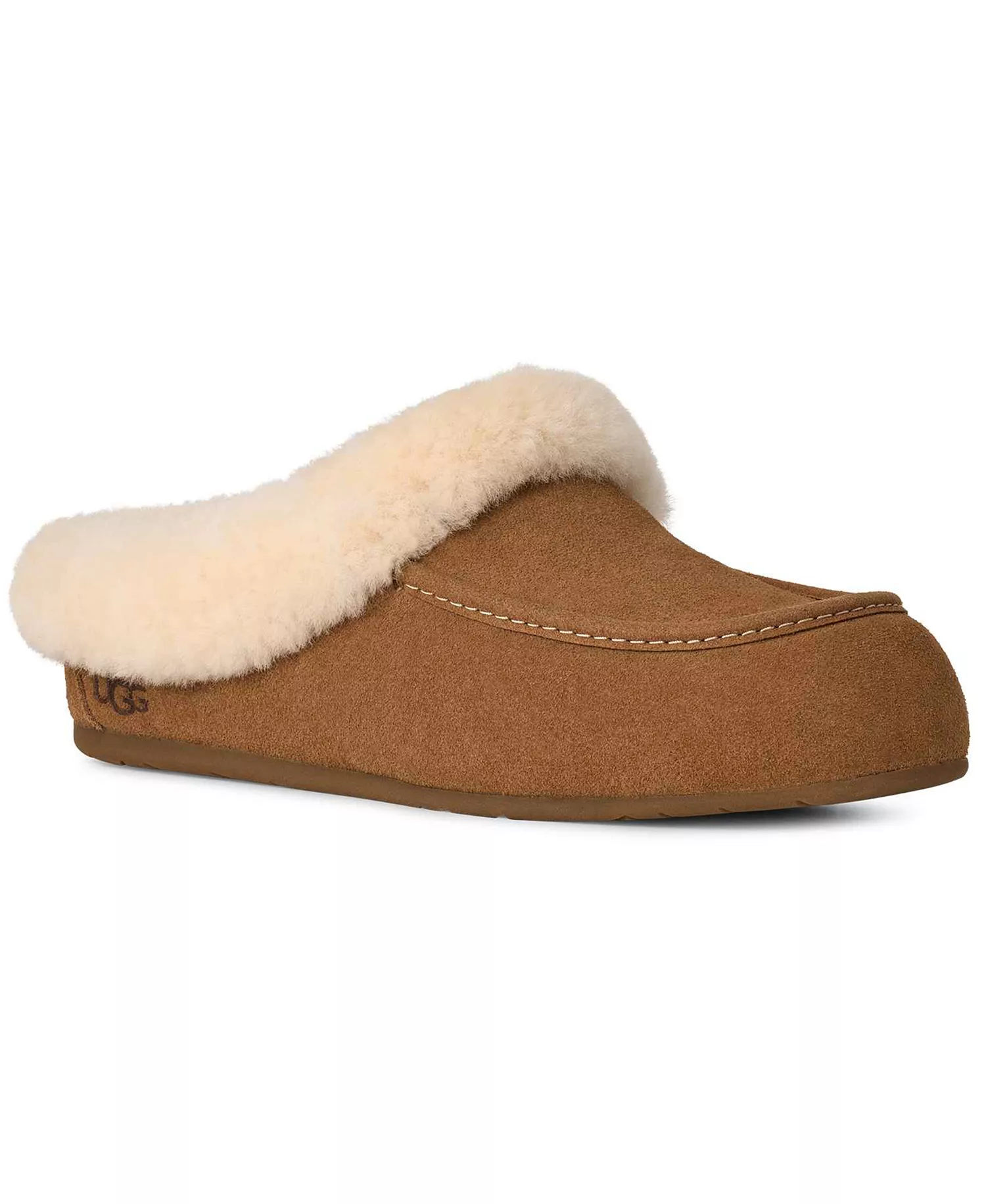 Women's Ansley Moccasin Slip On Slippers - Chestnut - 10M