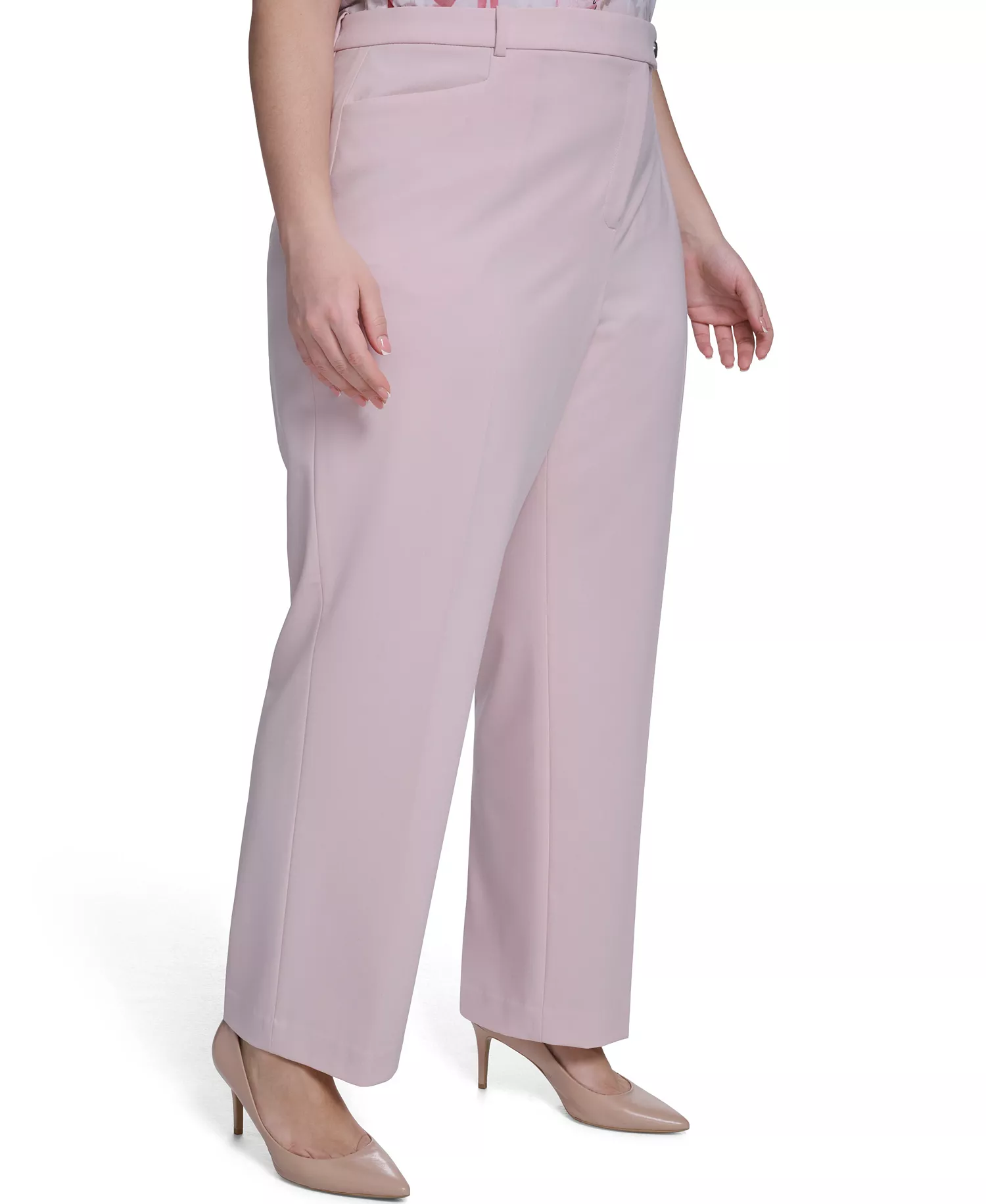 Plus Size Modern Fit Pants - Petal - 14W