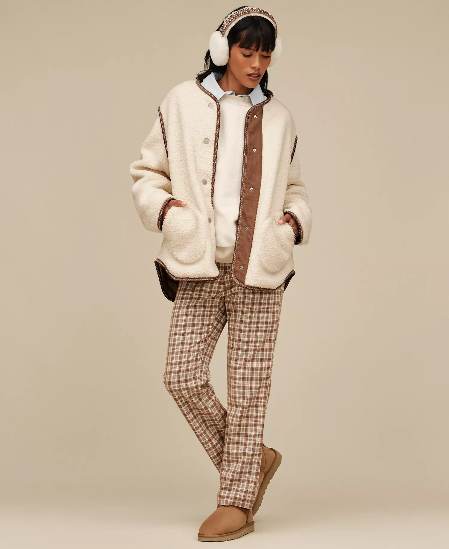 UGG Women's Emerson Jacket - Cream - L