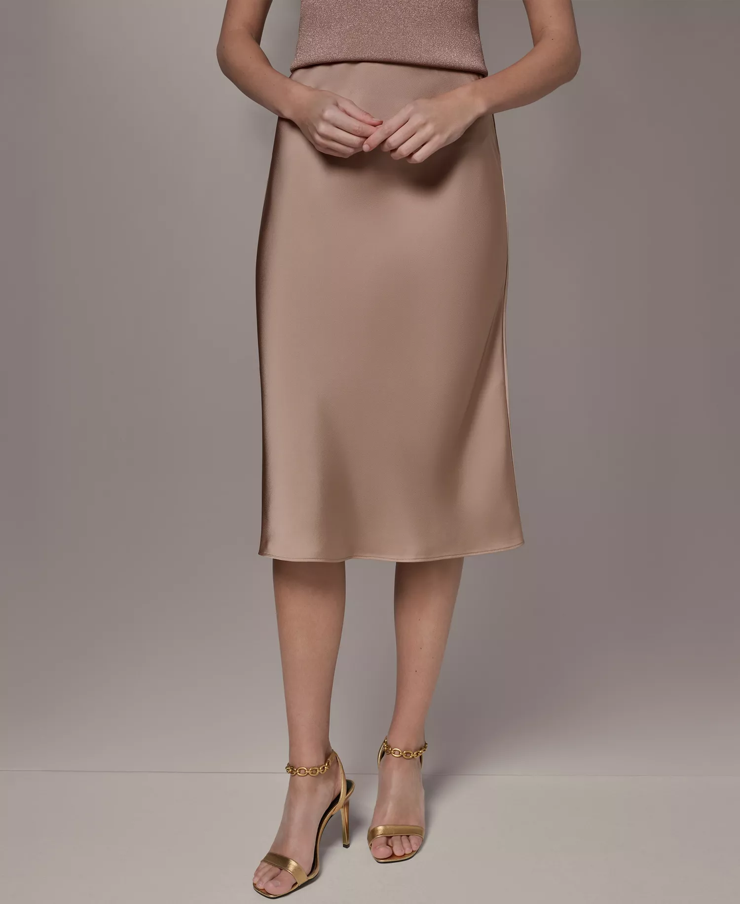 Women's Bias Midi Skirt - Umbria - 0