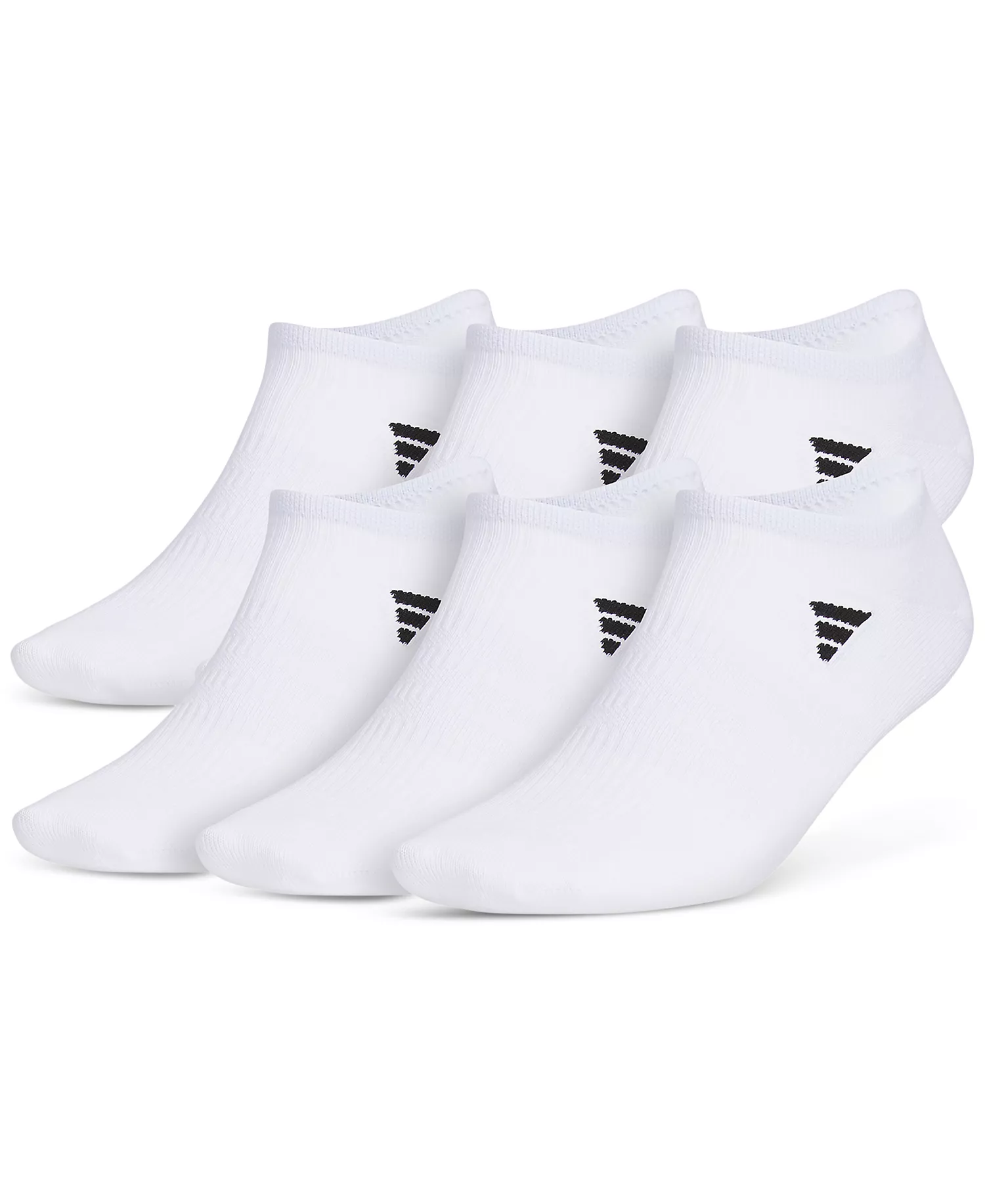 Men's Superlite 3.0 No Show Socks - 6 pk. - White - L