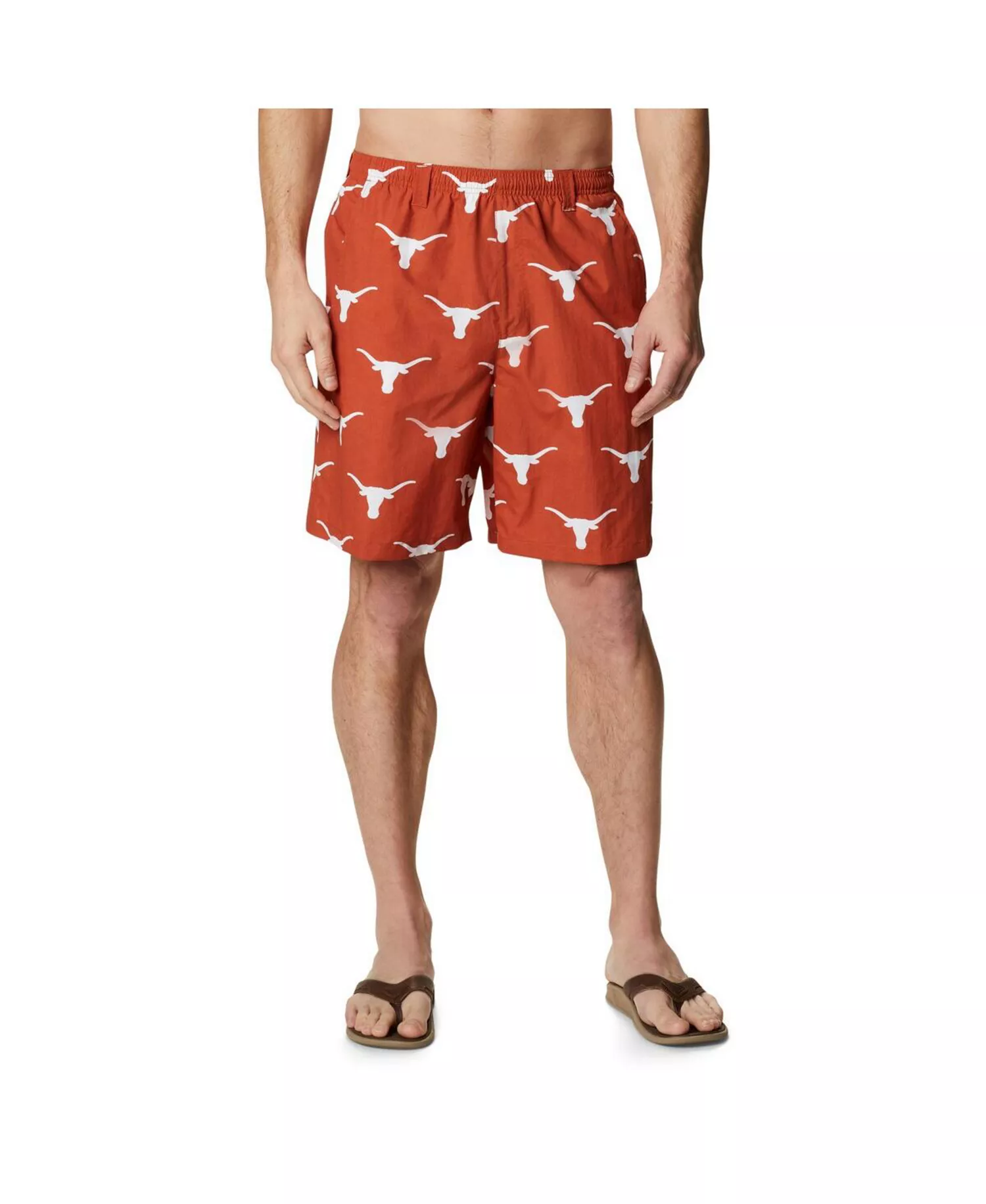 Men's Texas Orange Texas Longhorns Backcast III Printed Shorts - Burnt Orange - M