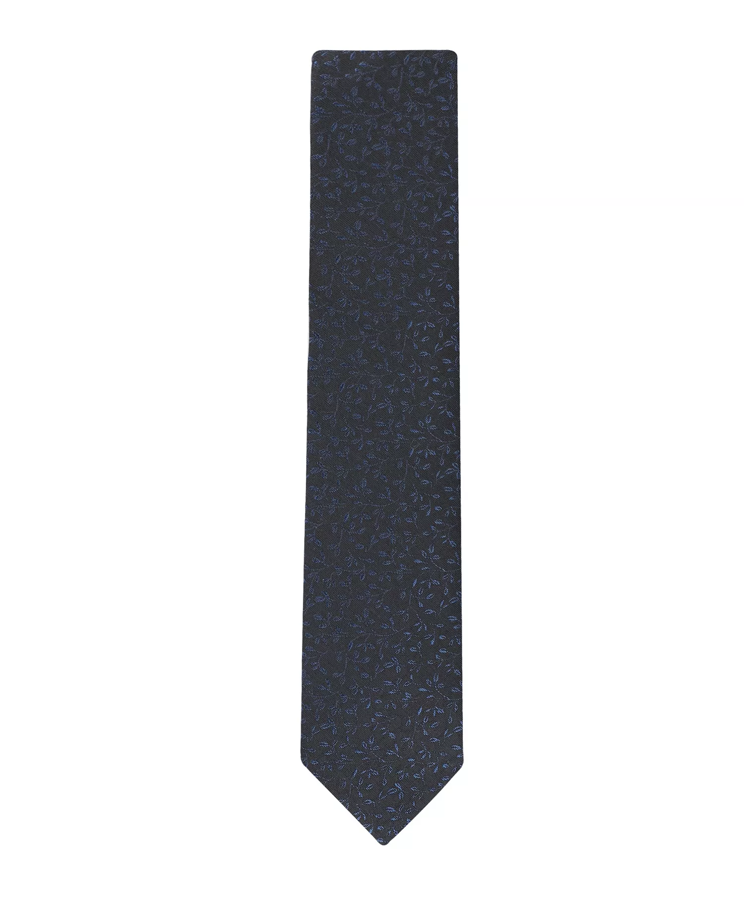 Men's Kamila Botanical Tie - Navy - ONE SIZE