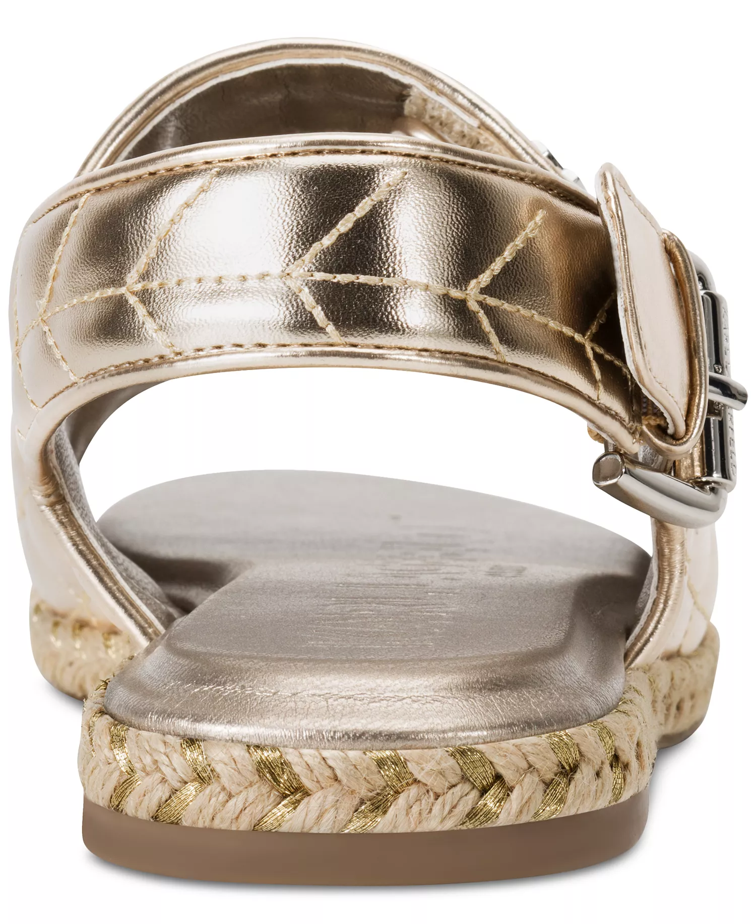 Women's Charlay Almond Toe Flat Sandals - White Gold - 5.5M