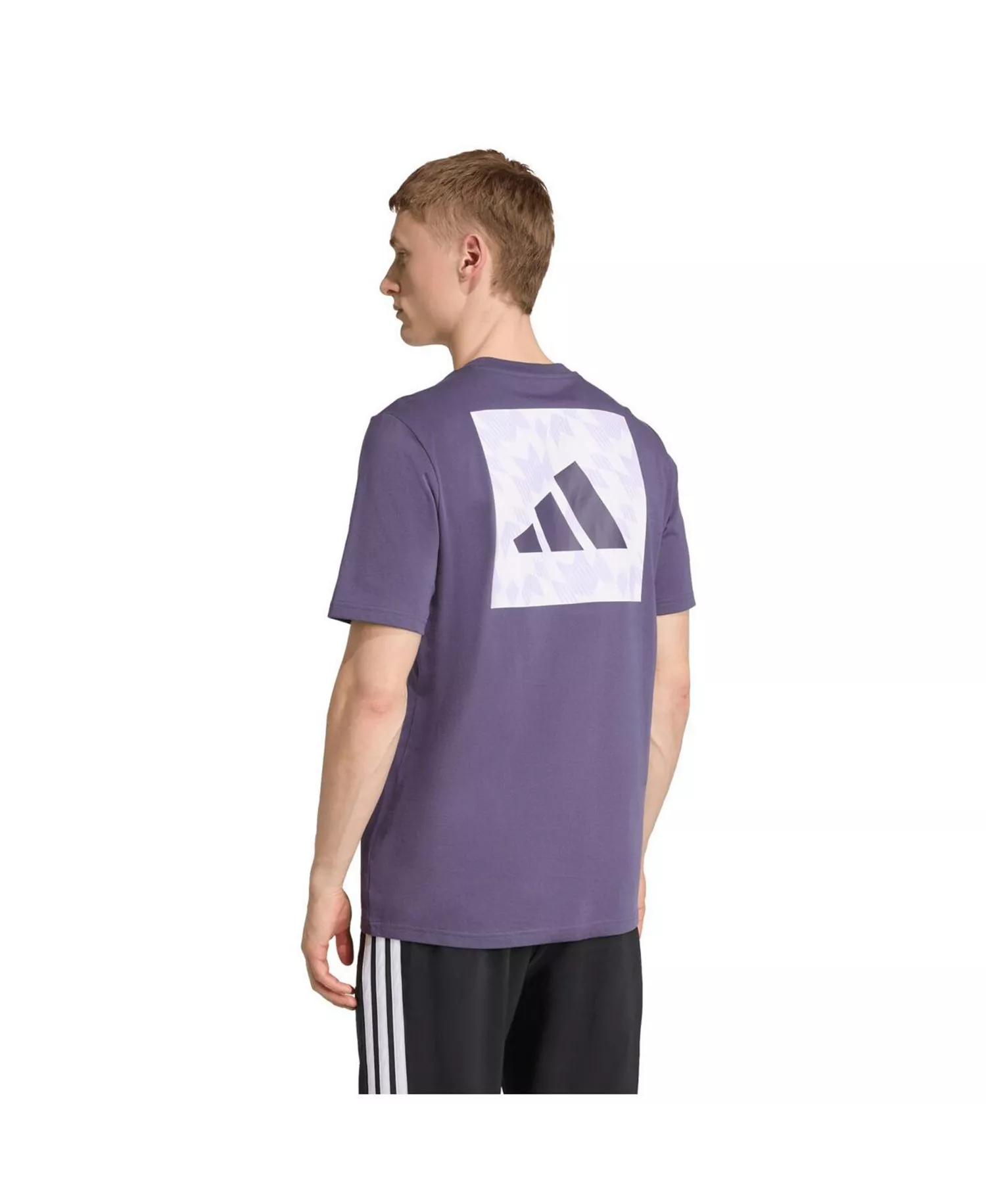 Men's Purple Manchester United Jersey Hook T-Shirt - Purple - 2XL