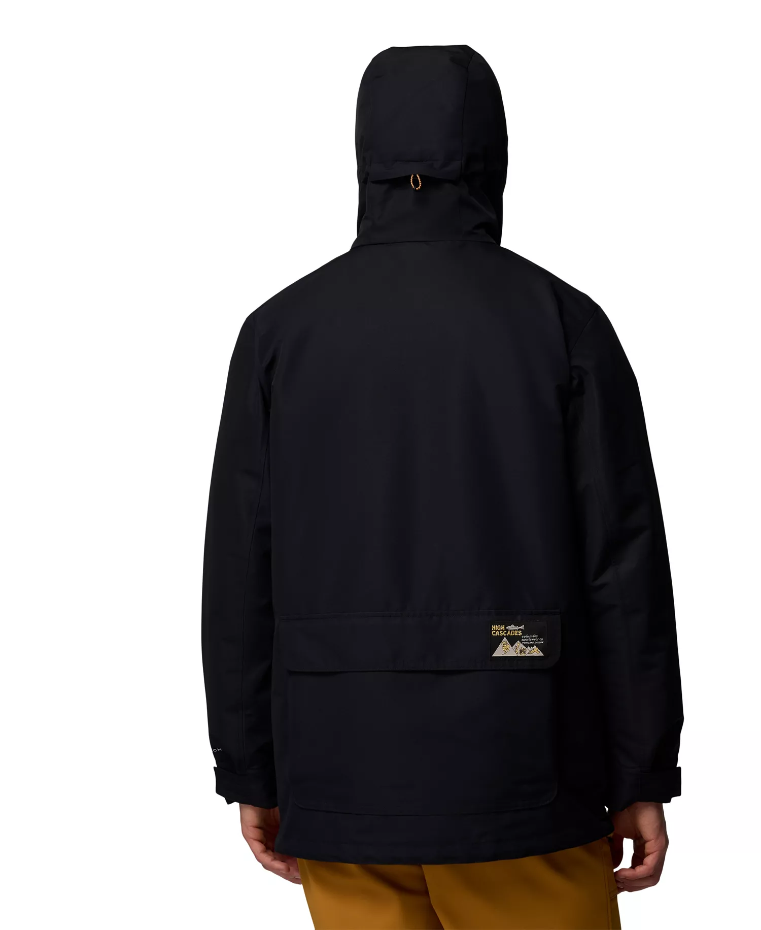 Men's High Cascades Interchange Reversible Bomber Jacket - Dark stone - M