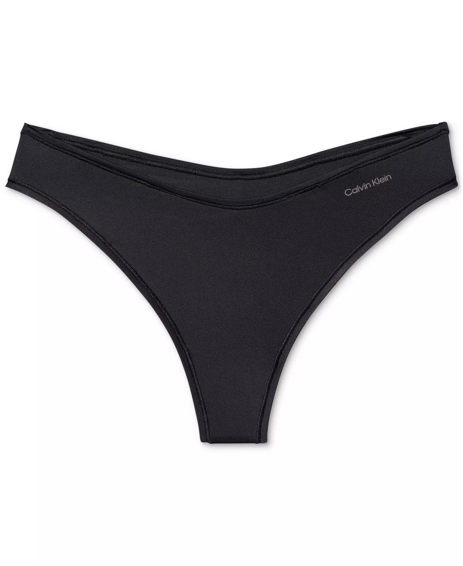 Women's Ideal Micro Thong Underwear QD5117 - Black - L