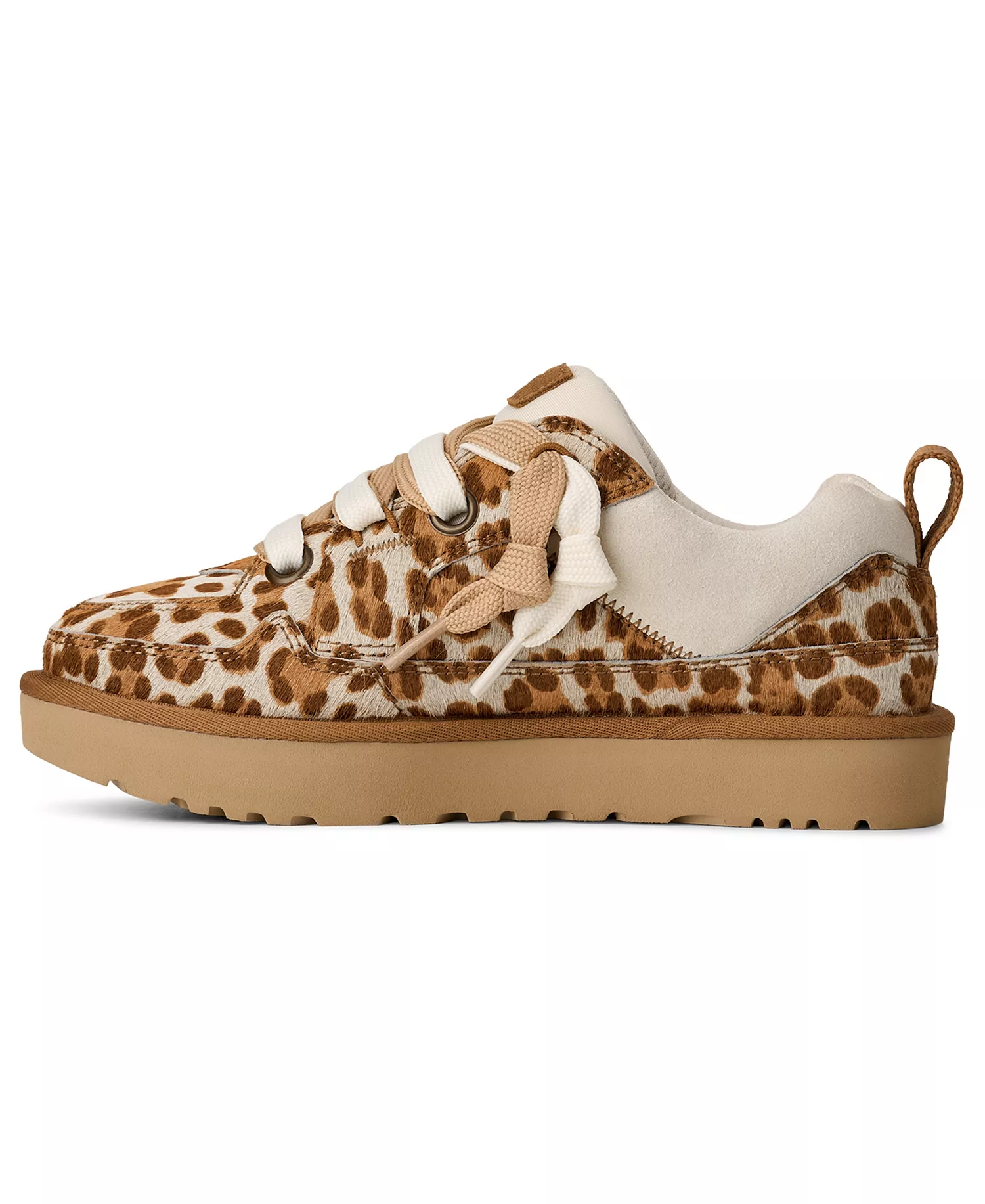 Women's Lo Lowmel Plains Lace-Up Sneakers - Felicity Leopard Jasmine - 10M