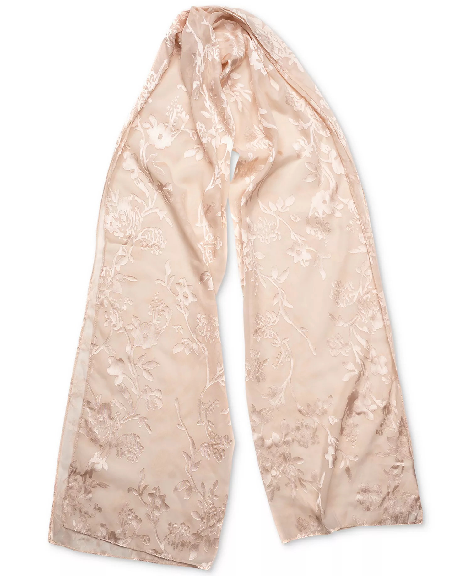 Floral Evening Wrap, Created for Macy's - Blush - ONE SIZE