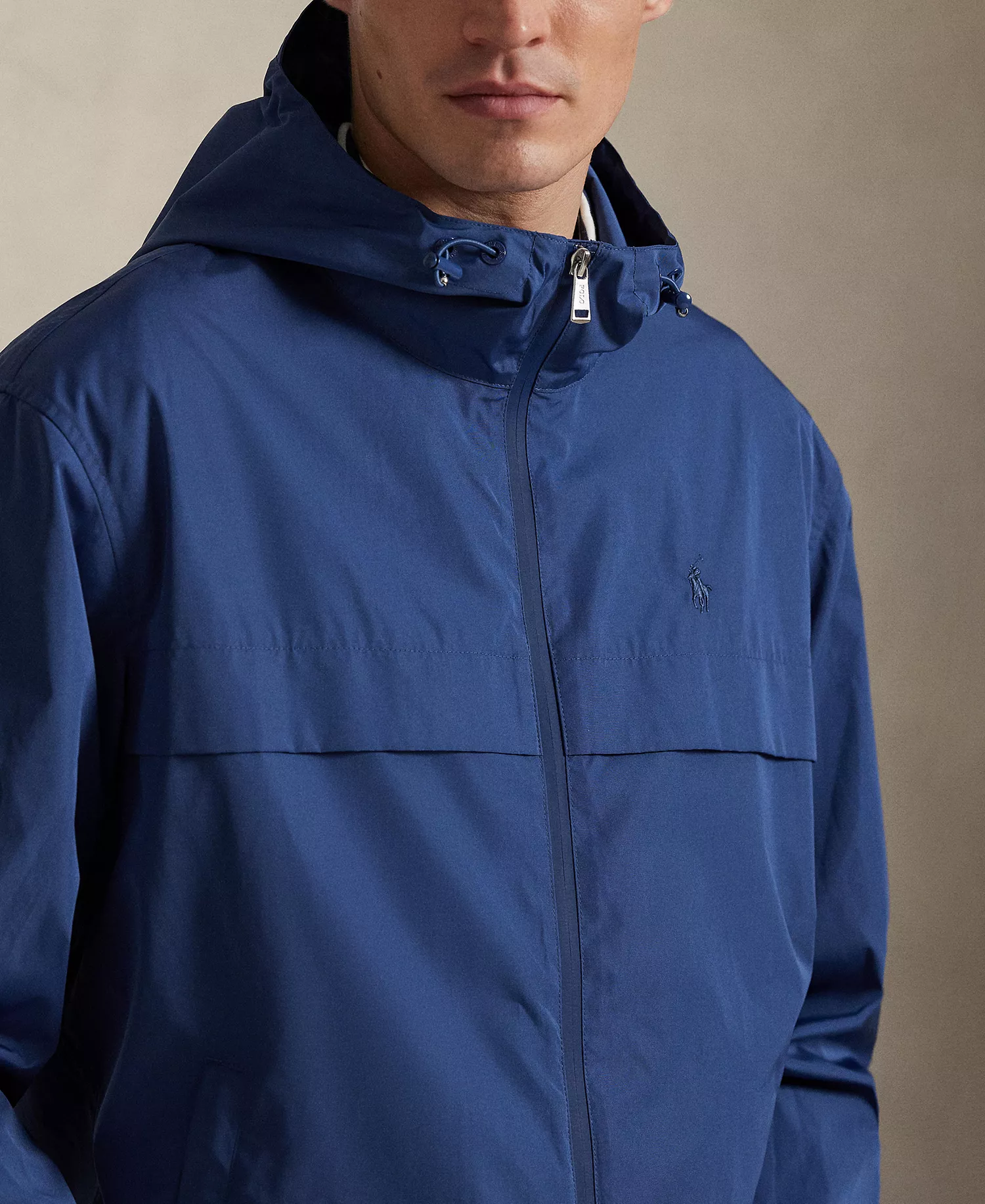 Men's Hooded Jacket - Night Navy - 2XL