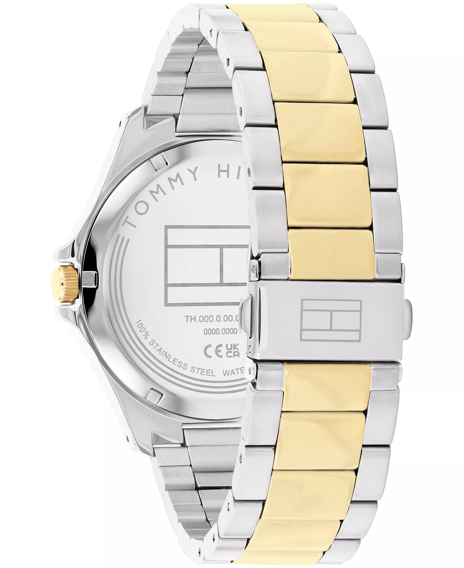 Men's Quartz Two Tone Stainless Steel Bracelet Watch, 42mm - Two Tone - No Size