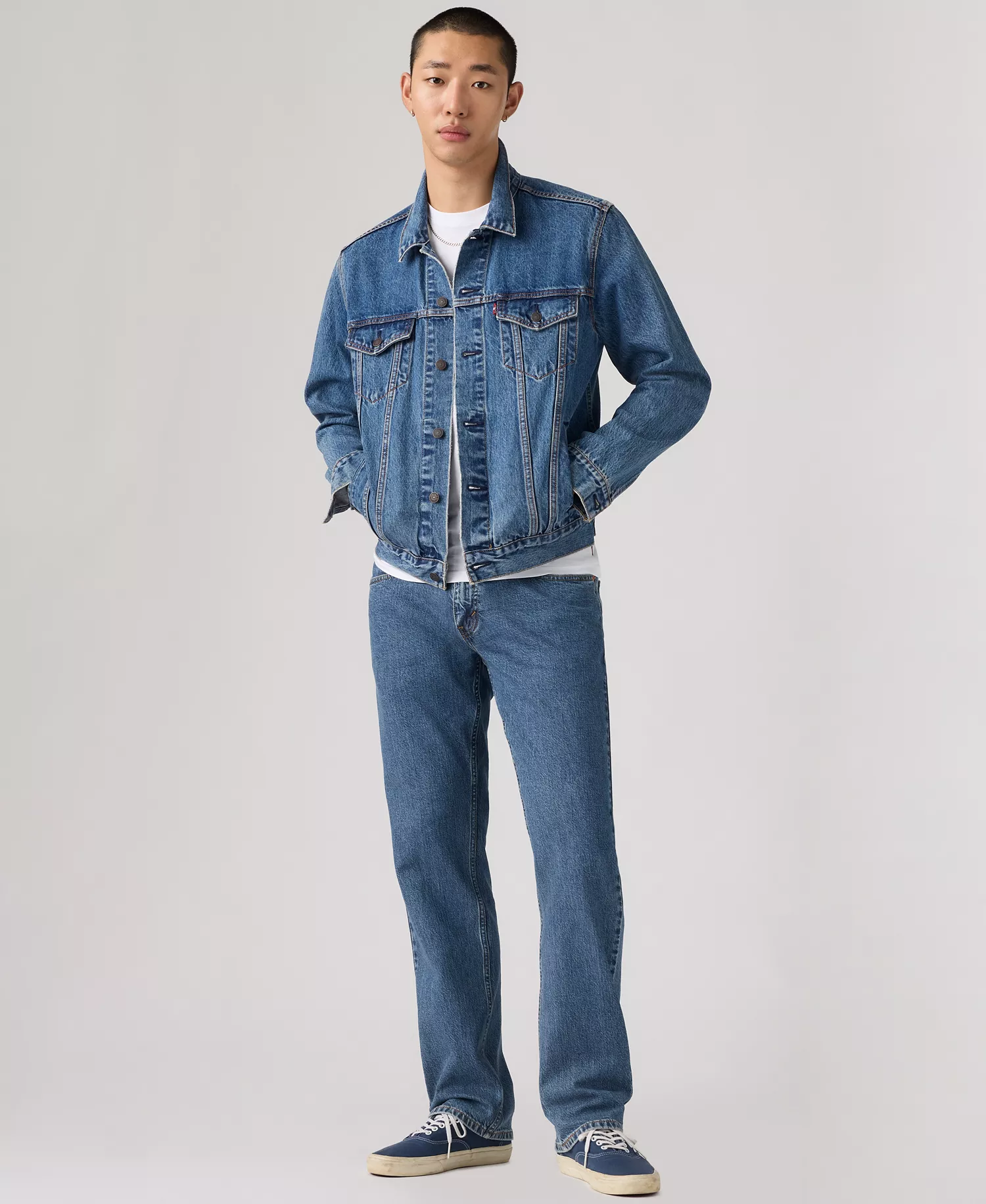 Men's 559 Relaxed Straight-Fit Stretch Jeans - Beyond the Sky - 29 - 30