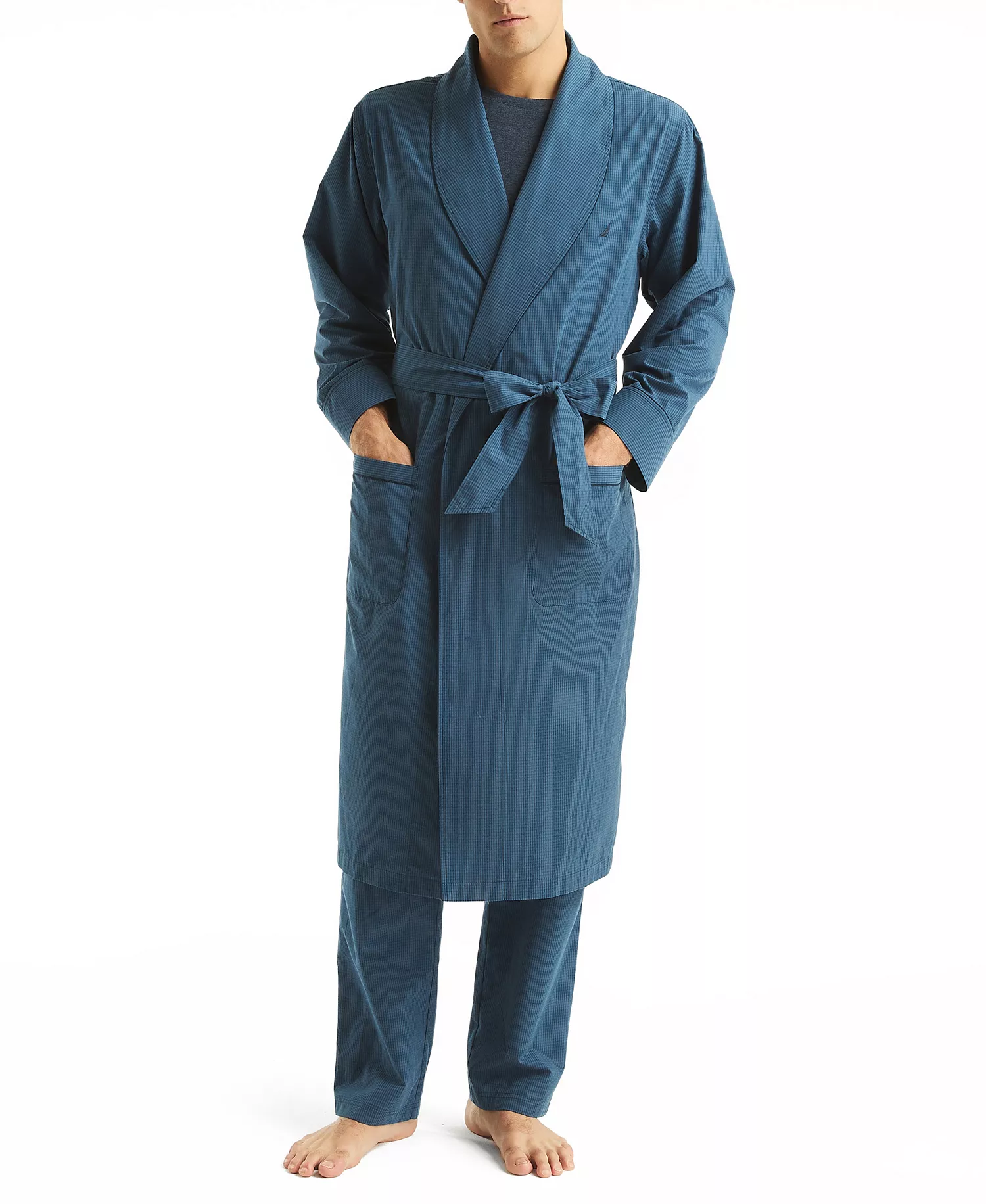 Men's Crafted Robe - Ensign Blue - S/M