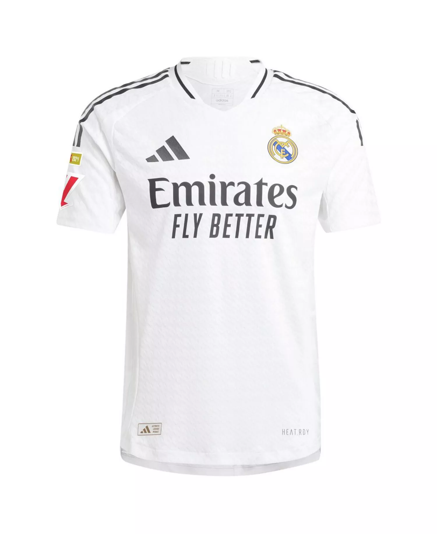Men's Vini Jr. White Real Madrid 2024/25 Home Authentic Player Jersey - White - 2XL