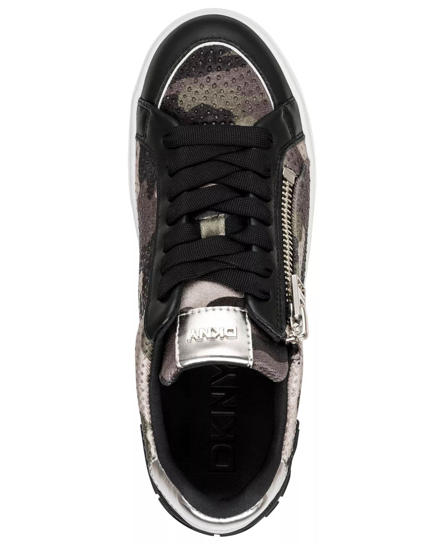 Women's Mei Lace-Up Sneakers - Green Multi/Black - 6.5M