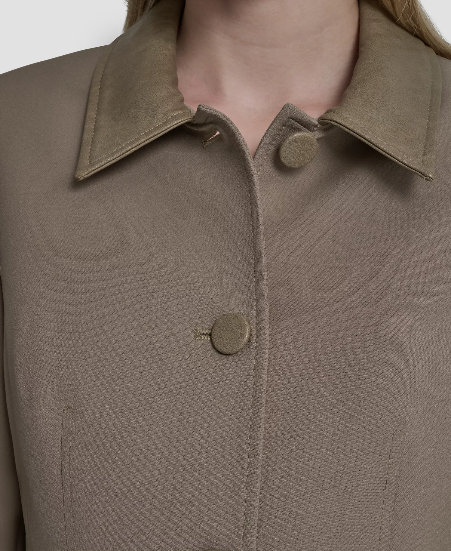 Women's Tech Sport 4-Button Topper Jacket - Taupe - 0