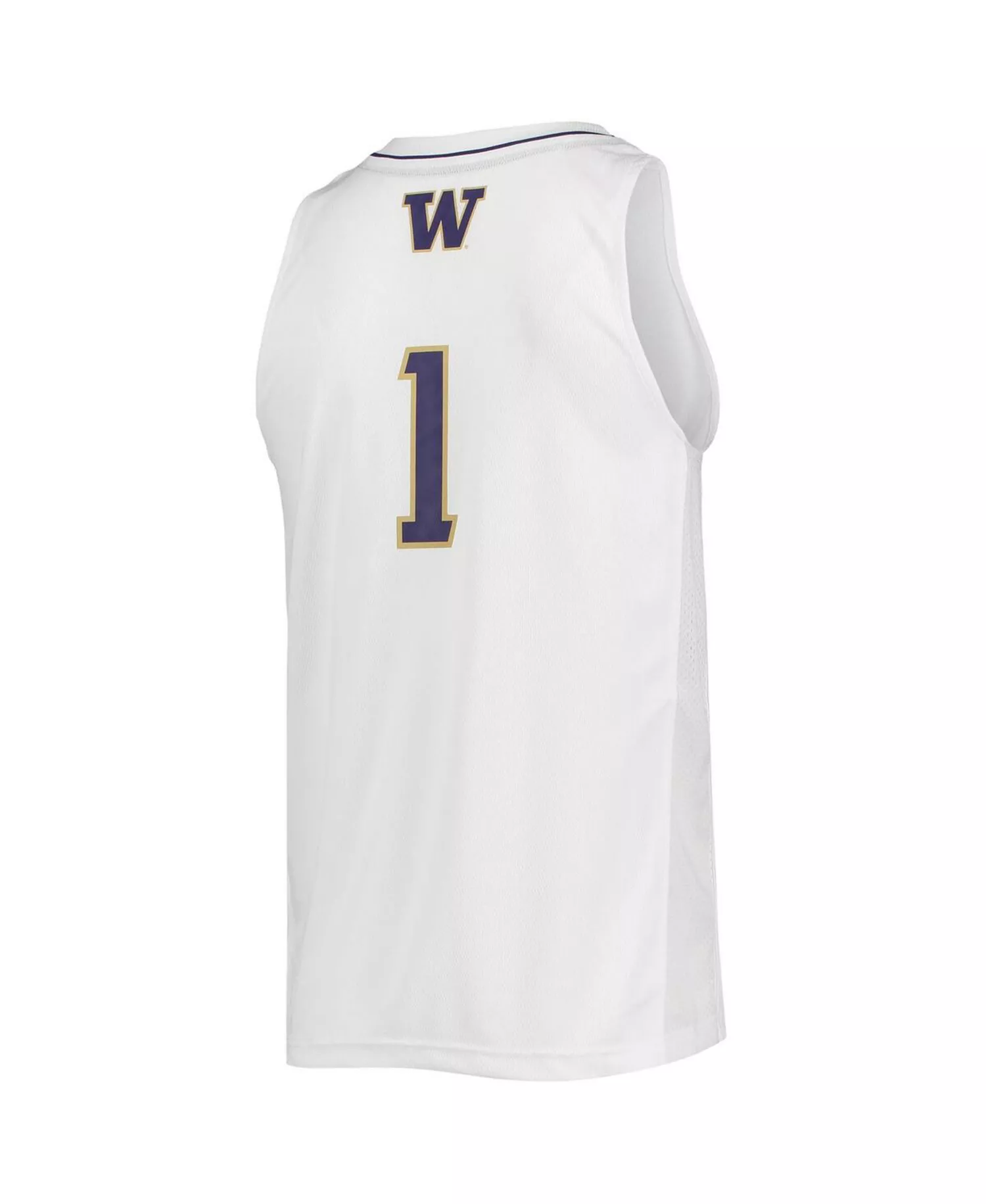 Men's 1 Washington Huskies Swingman Basketball Jersey - Black - 2XL