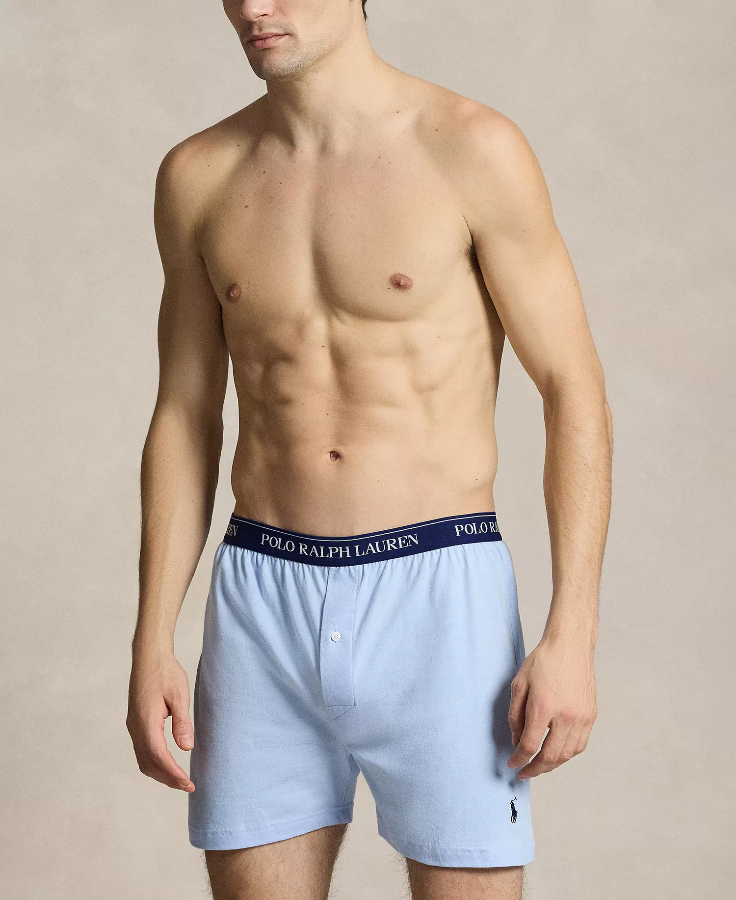 Men's Classic Knit Boxer Briefs, 3-Pack Set - Cruise Navy/Raft Green/Office Blue - L