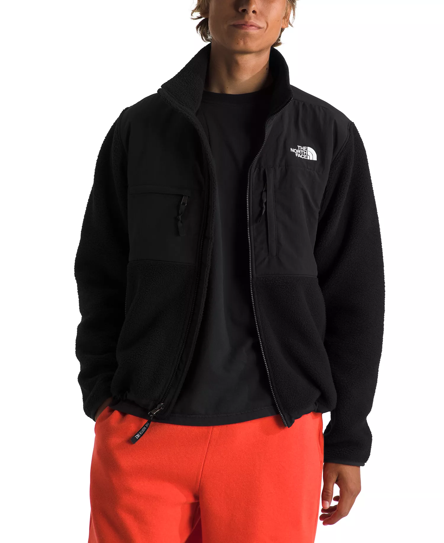 Men's Relaxed Fit Retro Denali Zip-Front Jacket - Tnf Black - 2XL