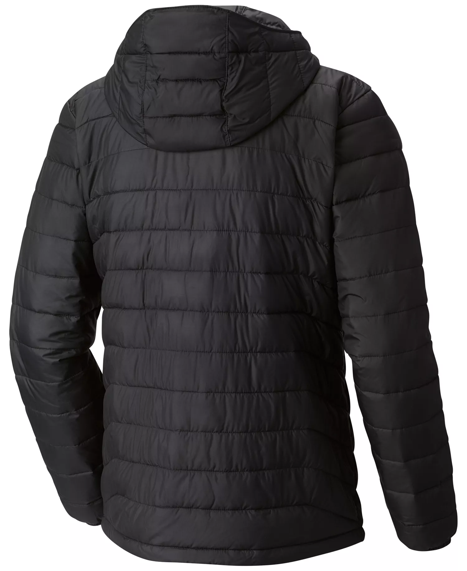 Men's Powder Lite II Hooded Jacket - Black - L