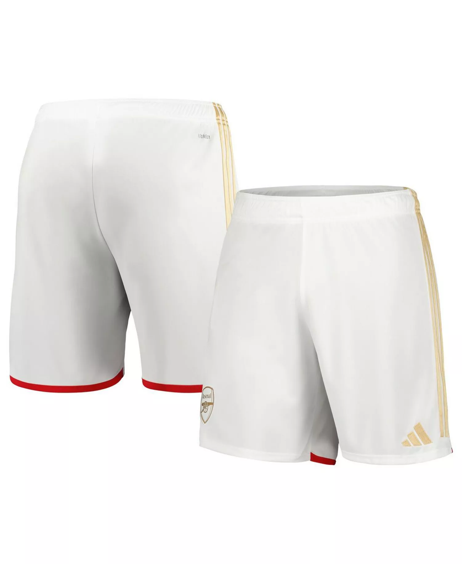 Men's White Arsenal 2023/24 Home Replica Shorts - White - 2XL