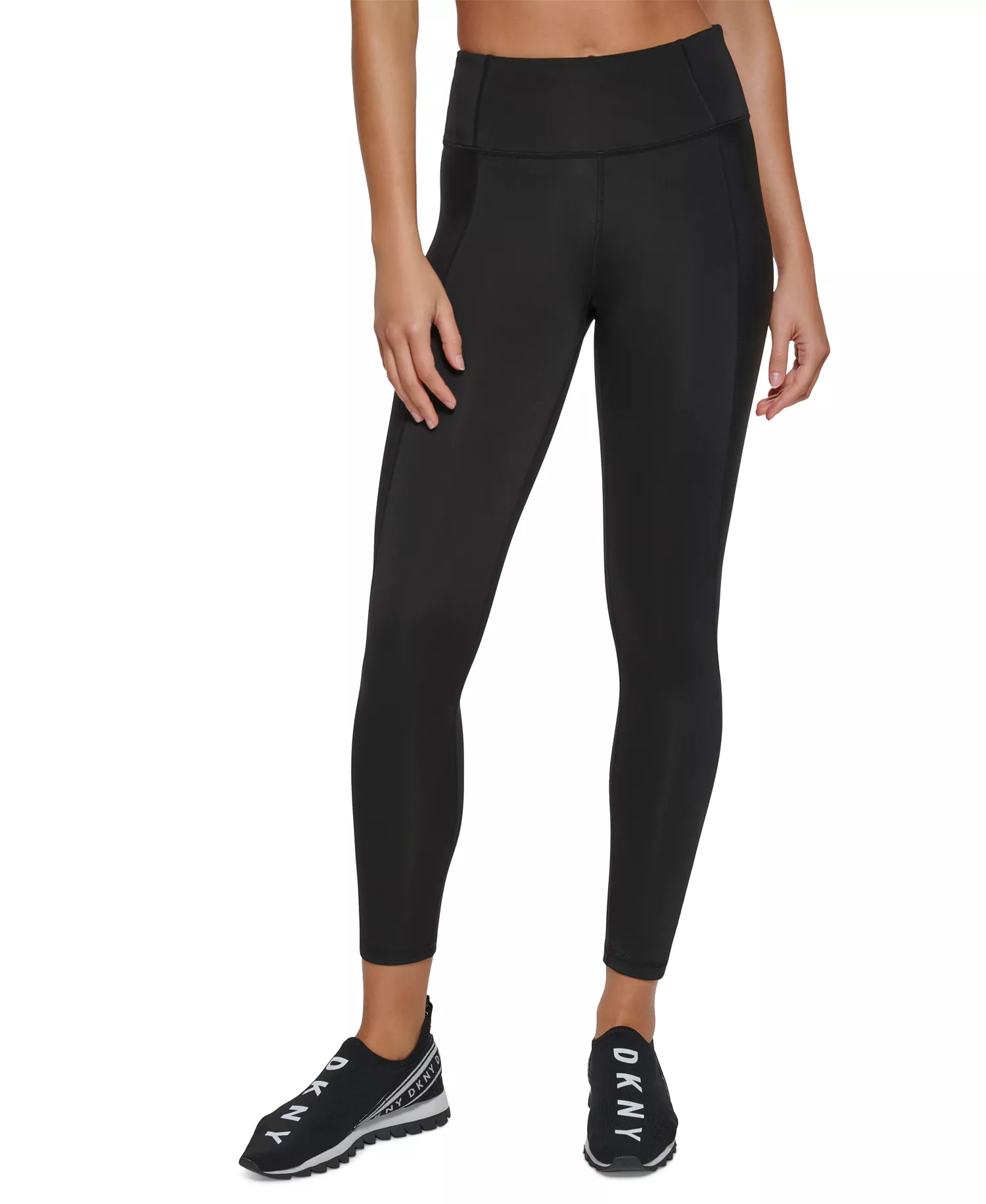 Women's Ultra Compression High-Waist 7/8 Leggings - Black - XS