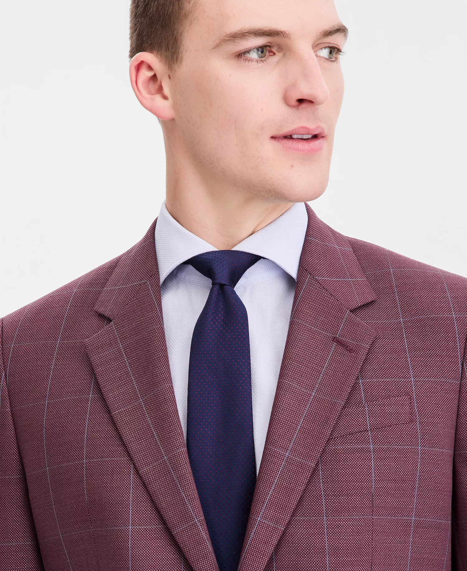 Men's Modern-Fit Blue Blazer - Blue - 36R