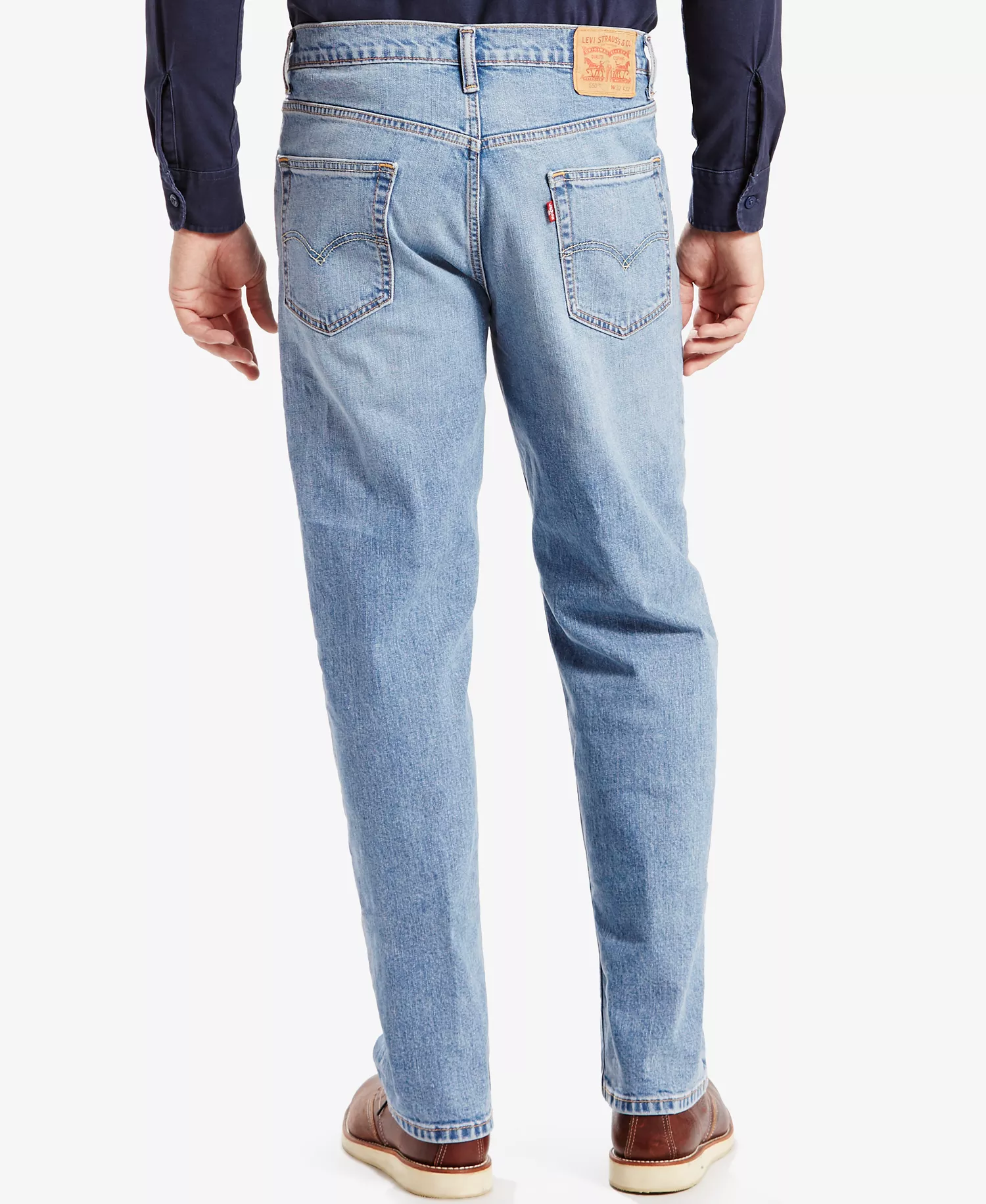 Men's Big & Tall 550™ Relaxed Fit Stretch Jeans - Clif - 34
