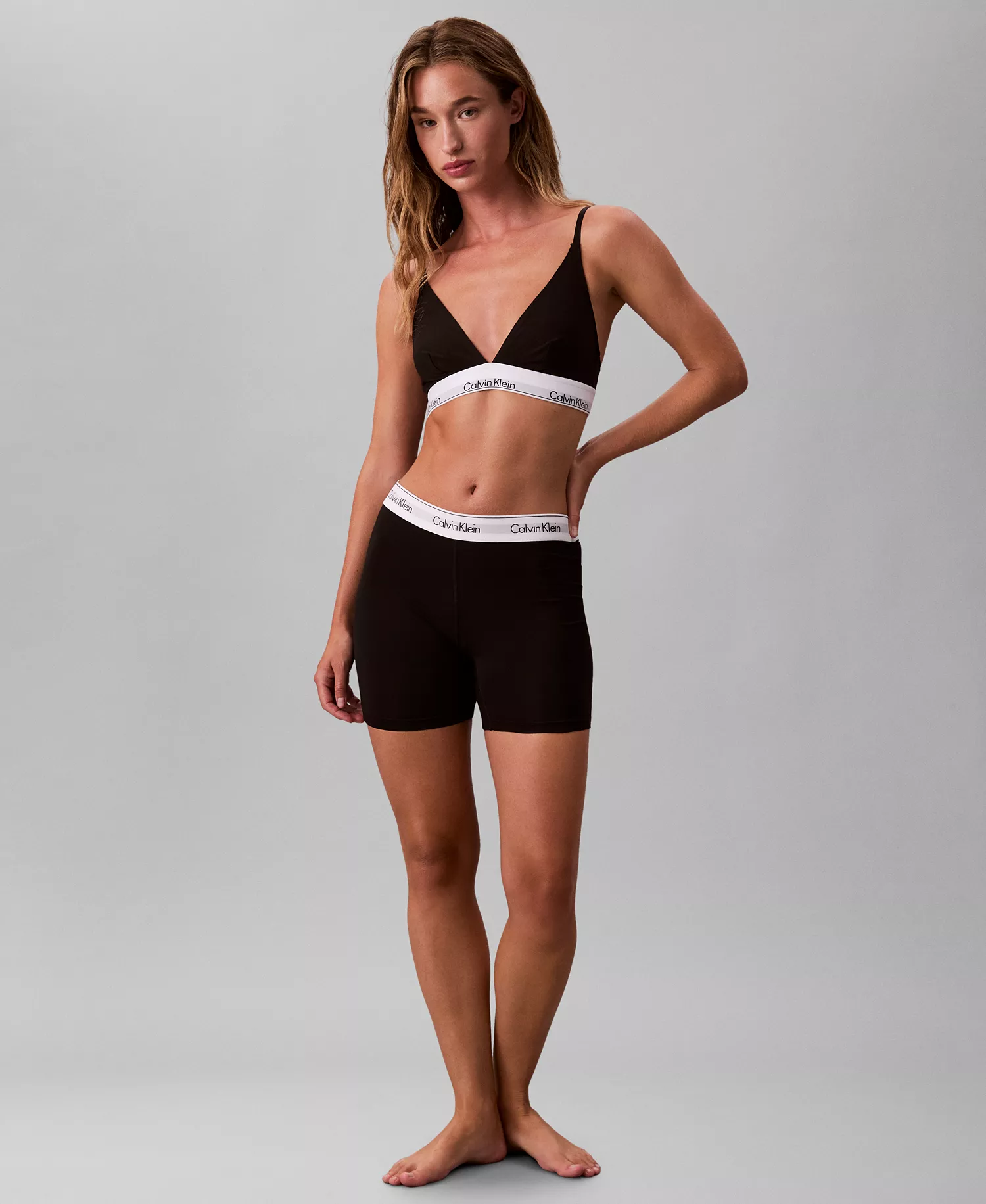 Women's Icon Cotton-Modal Boxer Brief QF8528 - Black - L