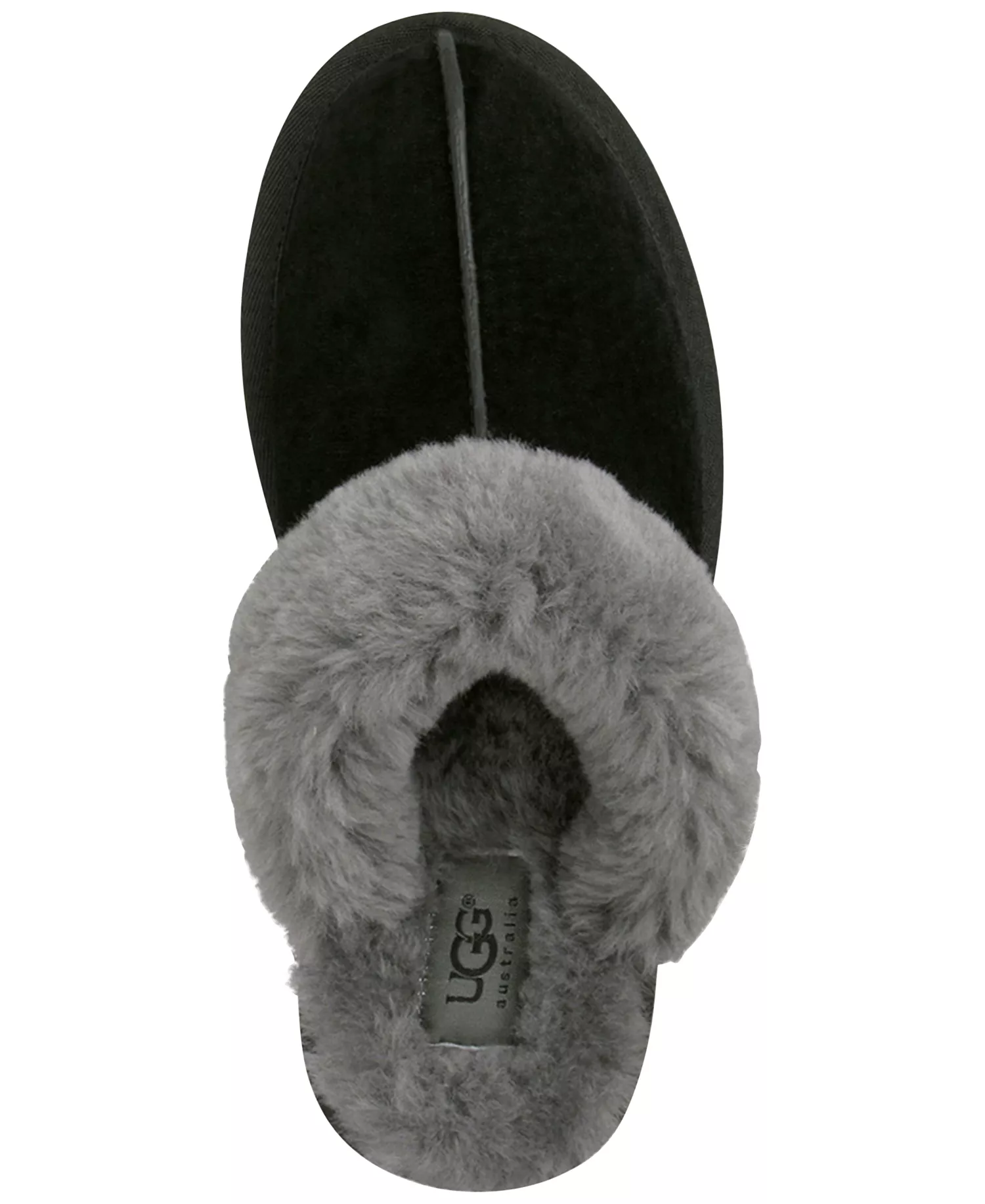 Women's Scuffette II Slip On Slippers - Black/ Gray - 10M