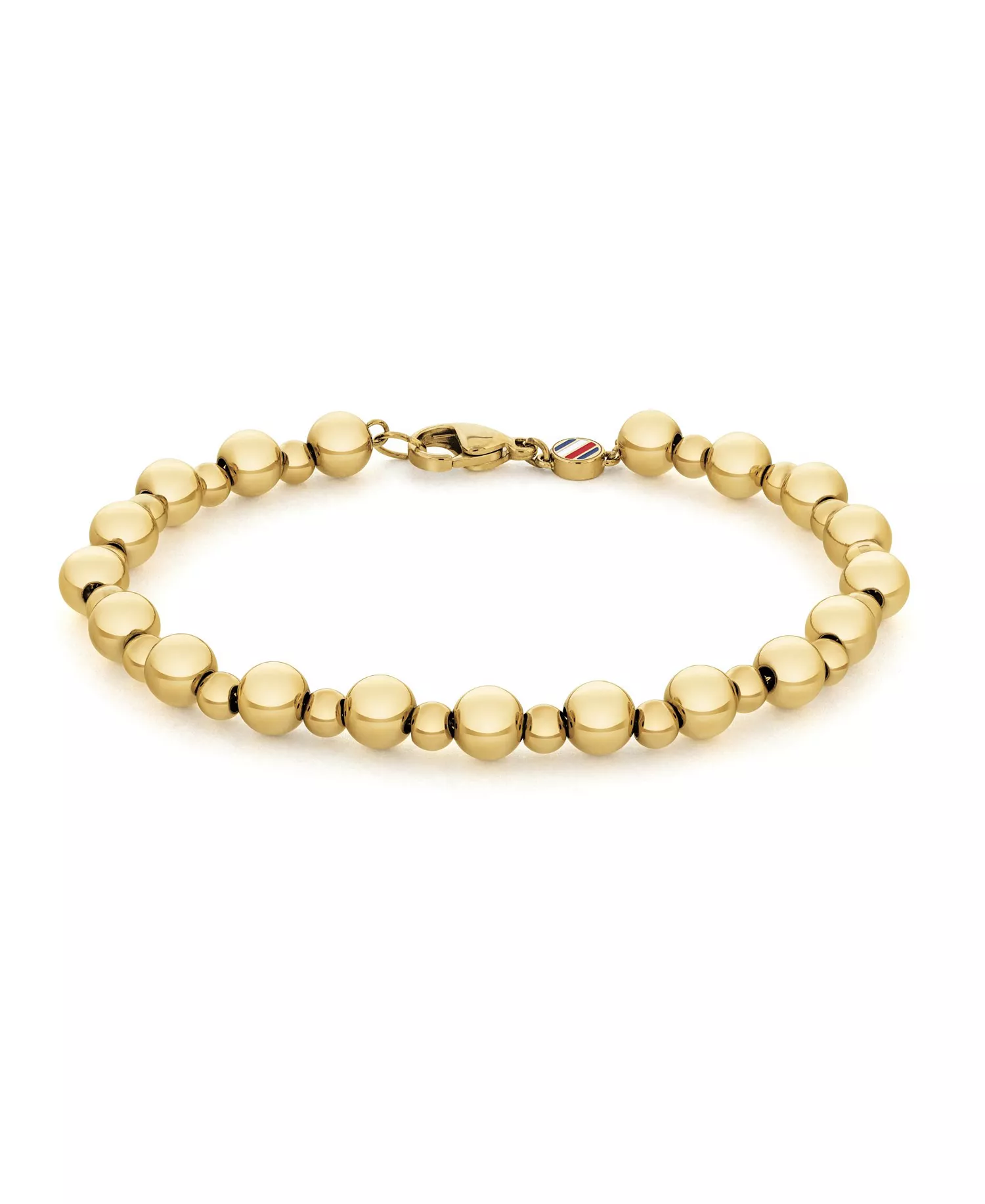 Women's Gold-Tone Bead Chain Bracelet - Gold-tone - 7.5 inches