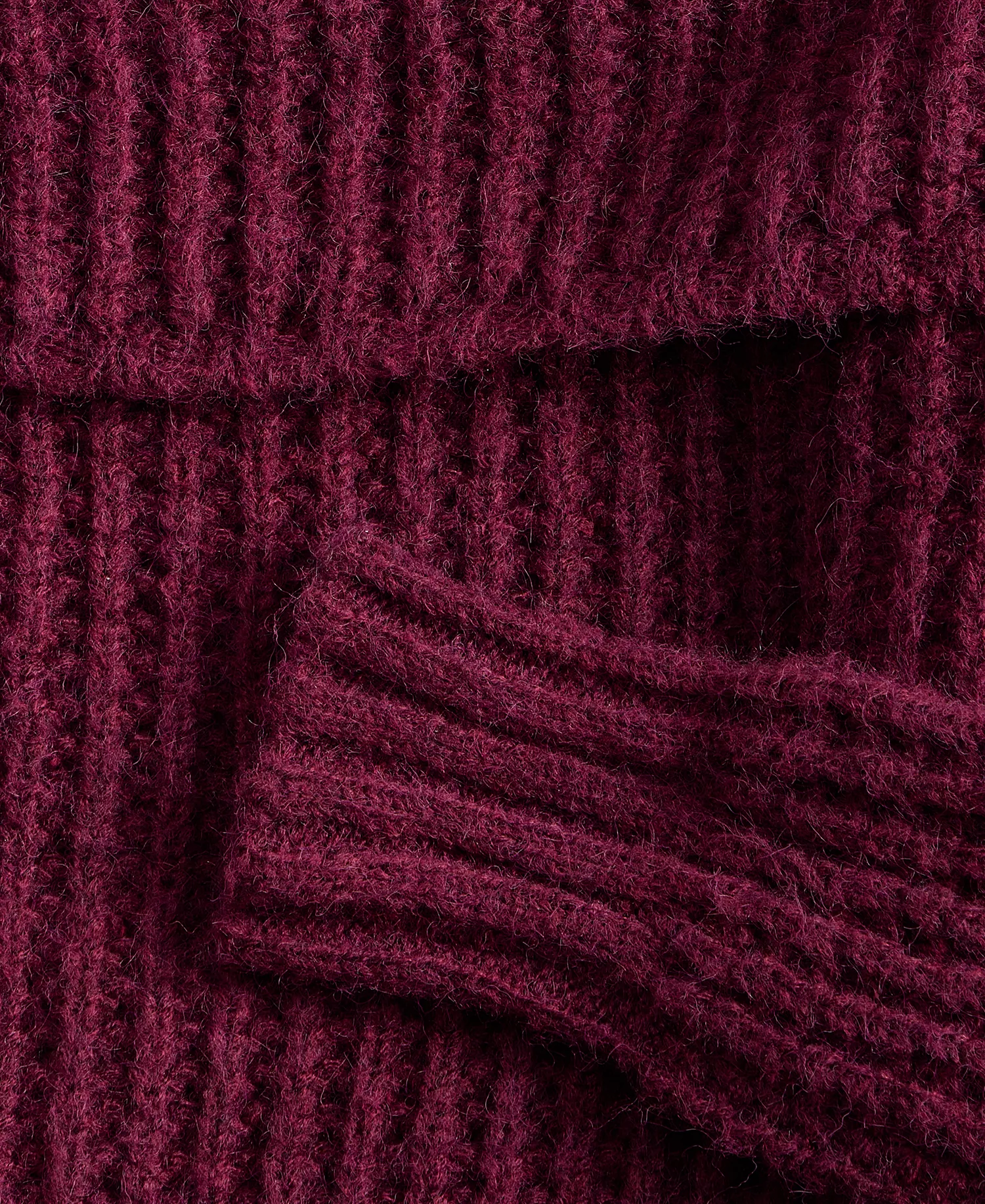 Women's Lofty Off-The-Shoulder Sweater, Macy's Exclusive - Berried Treasre - L