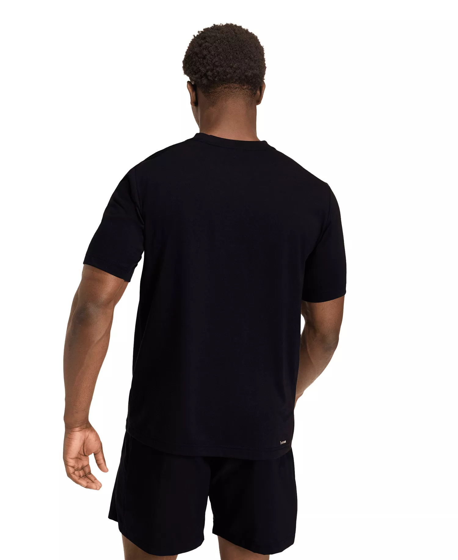 Men's Workout Essentials Crewneck T-Shirt - Black - 2XL