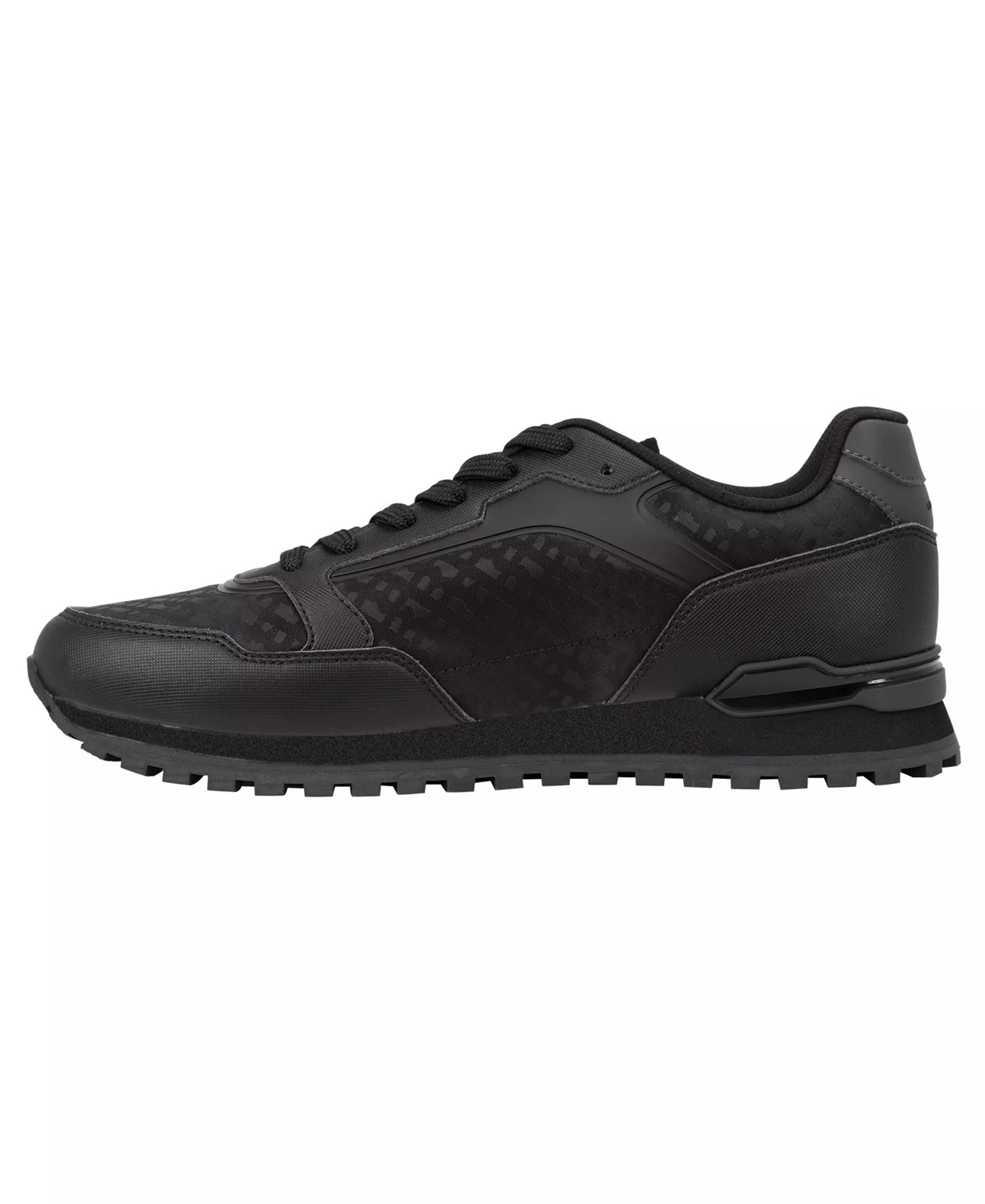 Men's Parkour Lace-Up Sneakers - Black - 10M