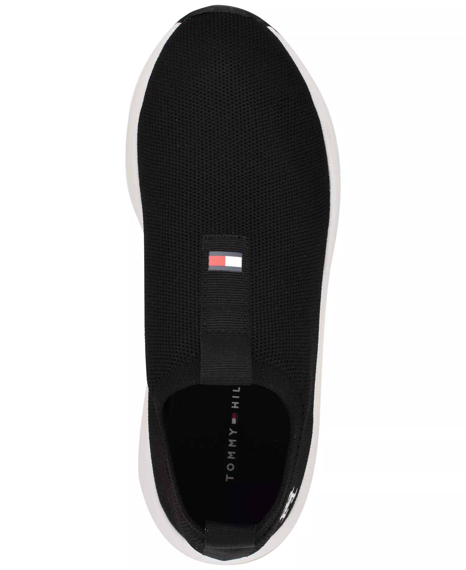 Women's Ada Lightweight Knit Slip-On Sneakers - Black/White - 10M