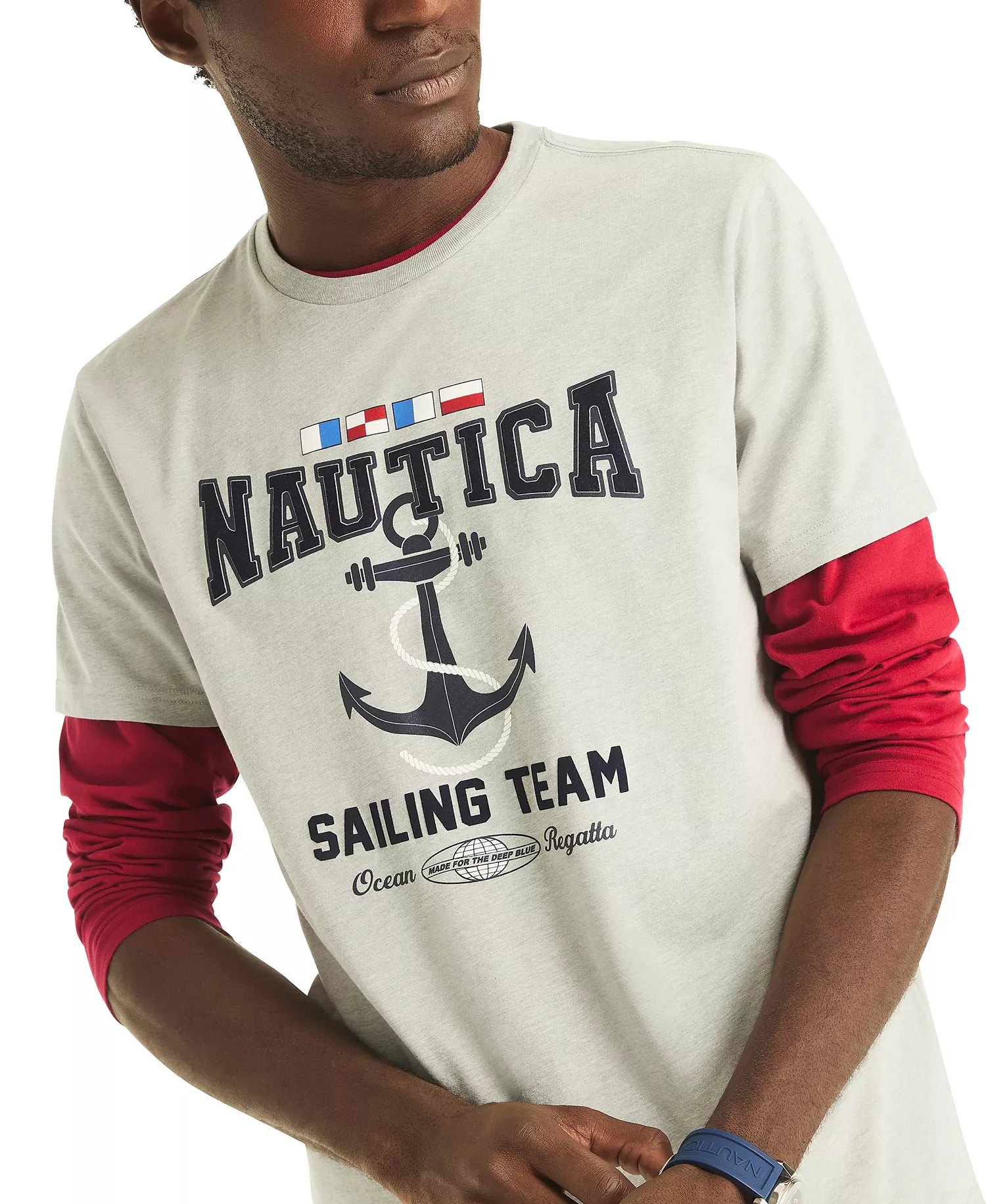 Men's Graphic Print Short Sleeve T-Shirt - Gray Heather - 2XL