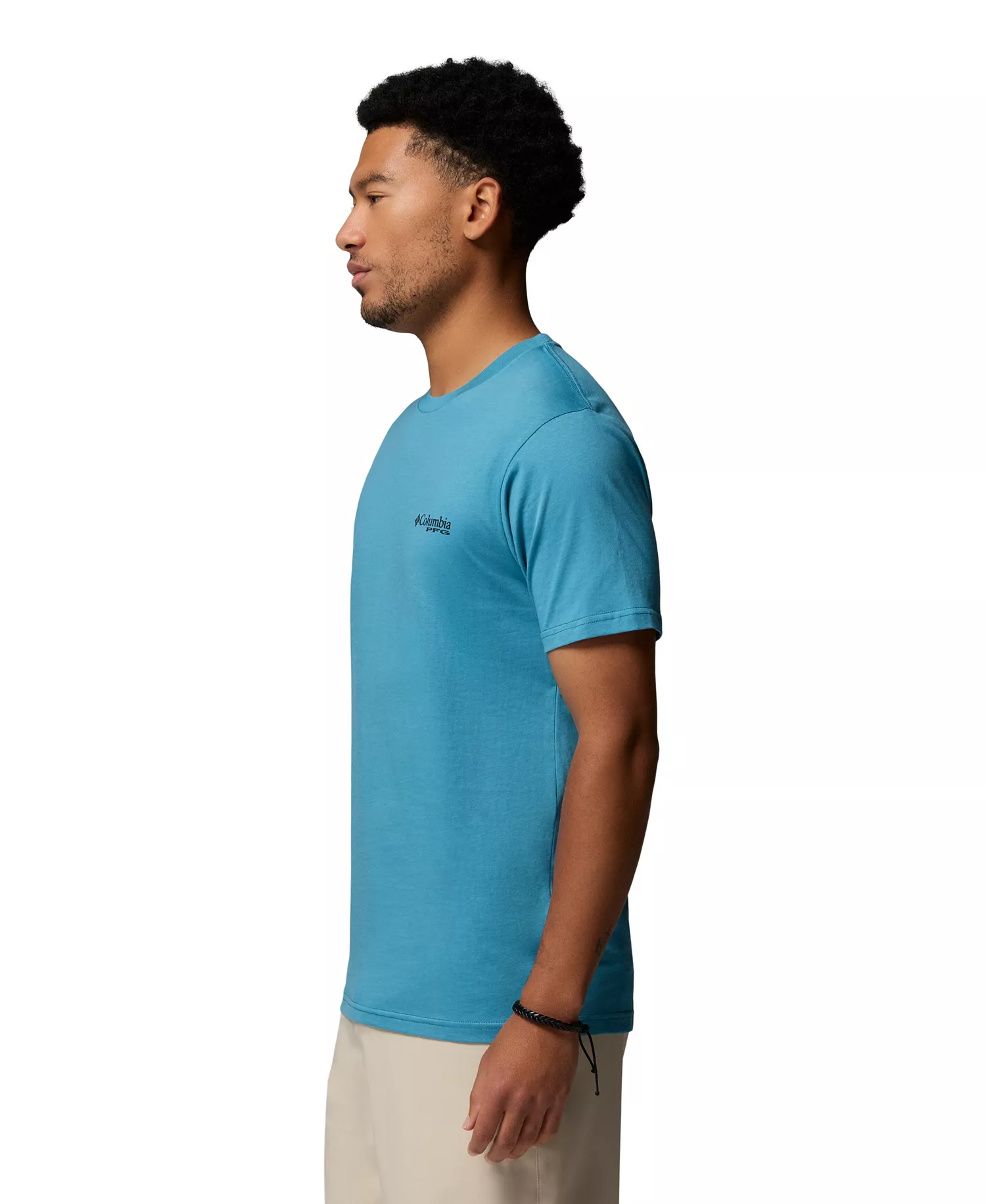 Men's PFG Craiggy Graphic T-Shirt - Canyon Blue - L