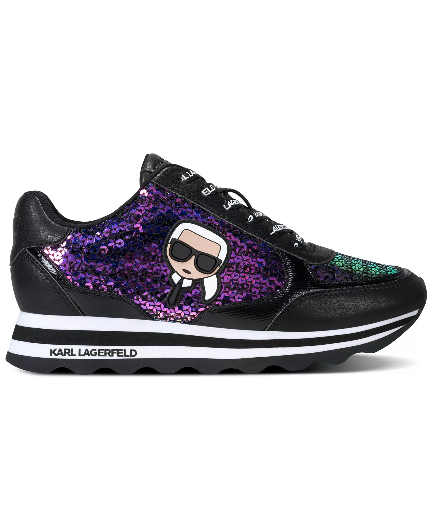 Women's Meade Lace-Up Sneakers - Multi/ Black - 10M