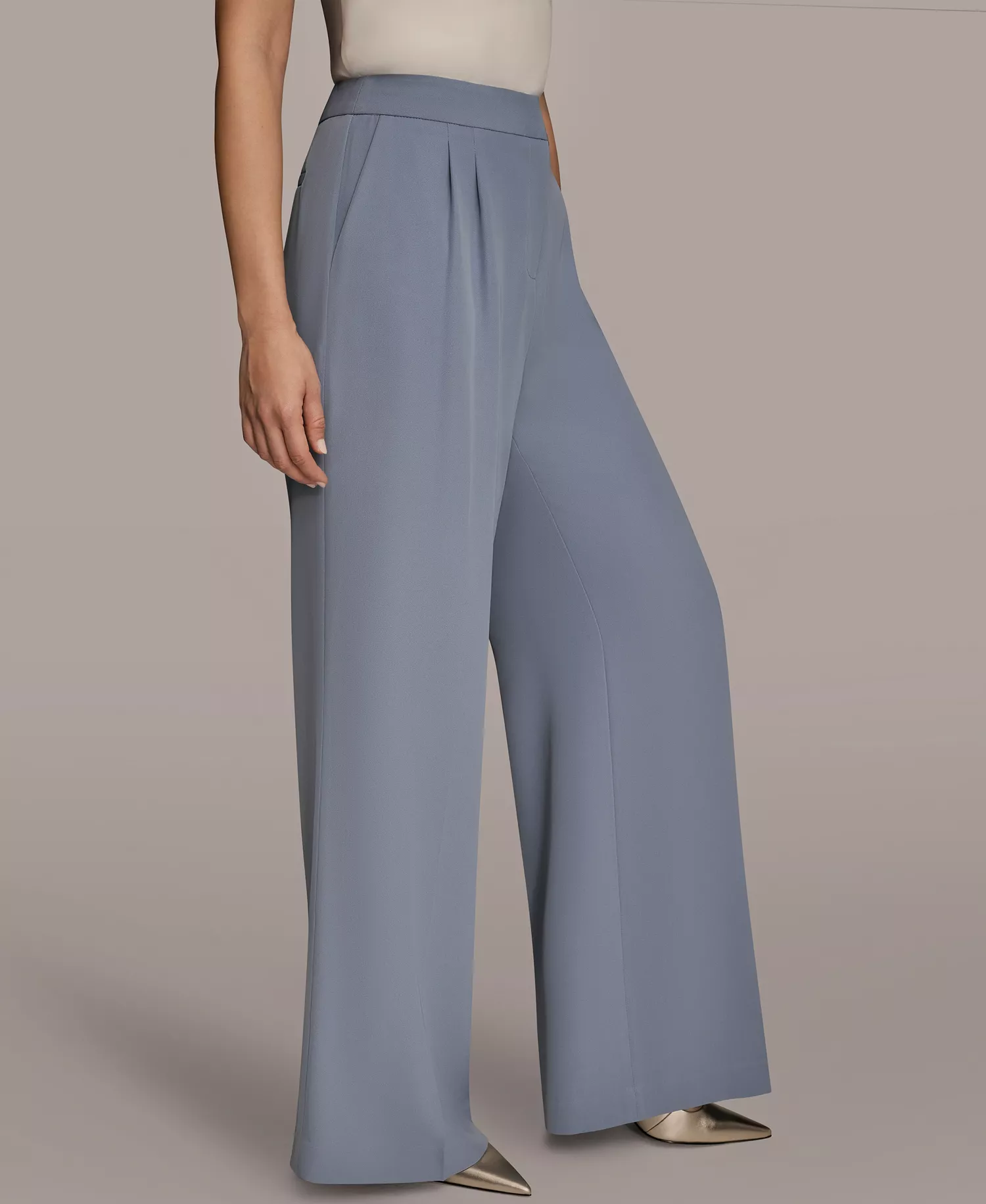Women’s Waisted Wide Leg Pants - Tempest - 0
