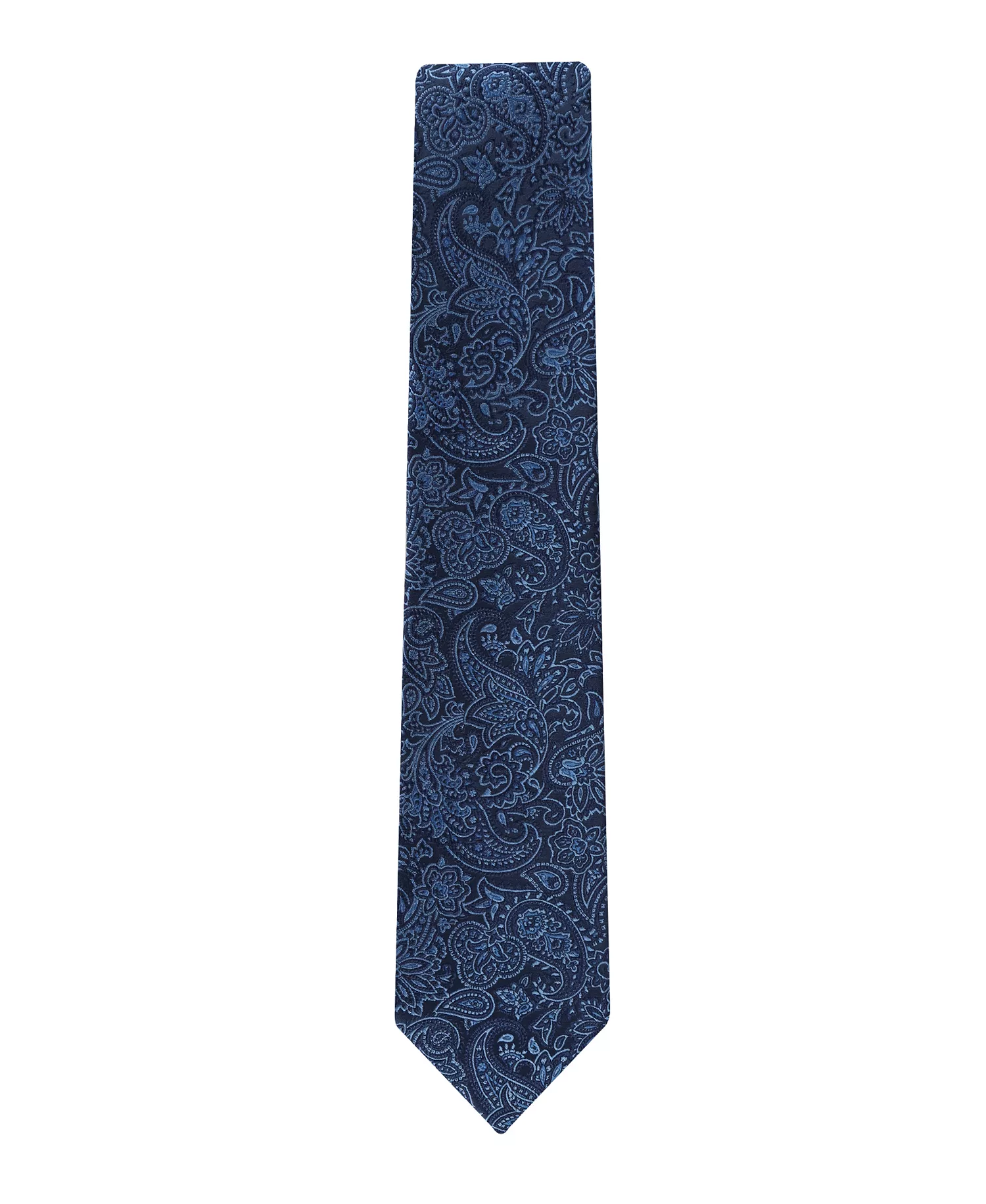 Men's Maxfield Paisley Pattern Tie - Navy - ONE SIZE